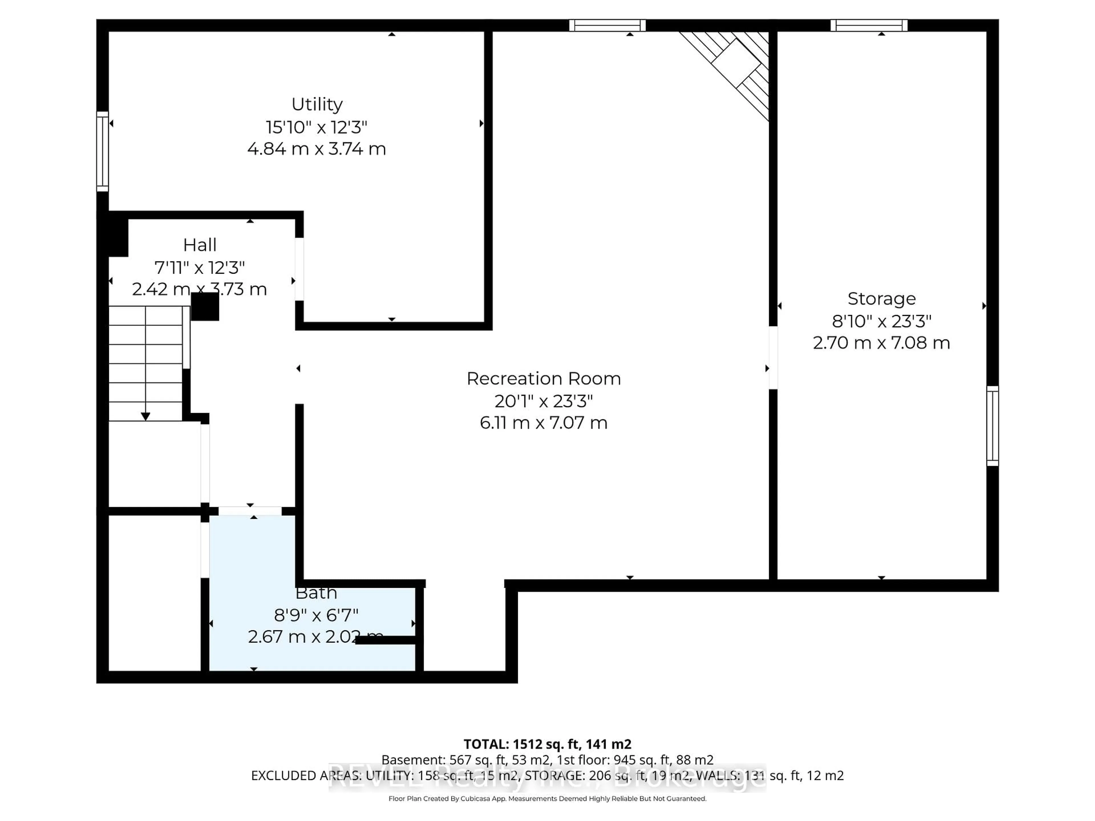 Floor plan for 7 Brucedale Ave, St. Catharines Ontario L2M 2Z4