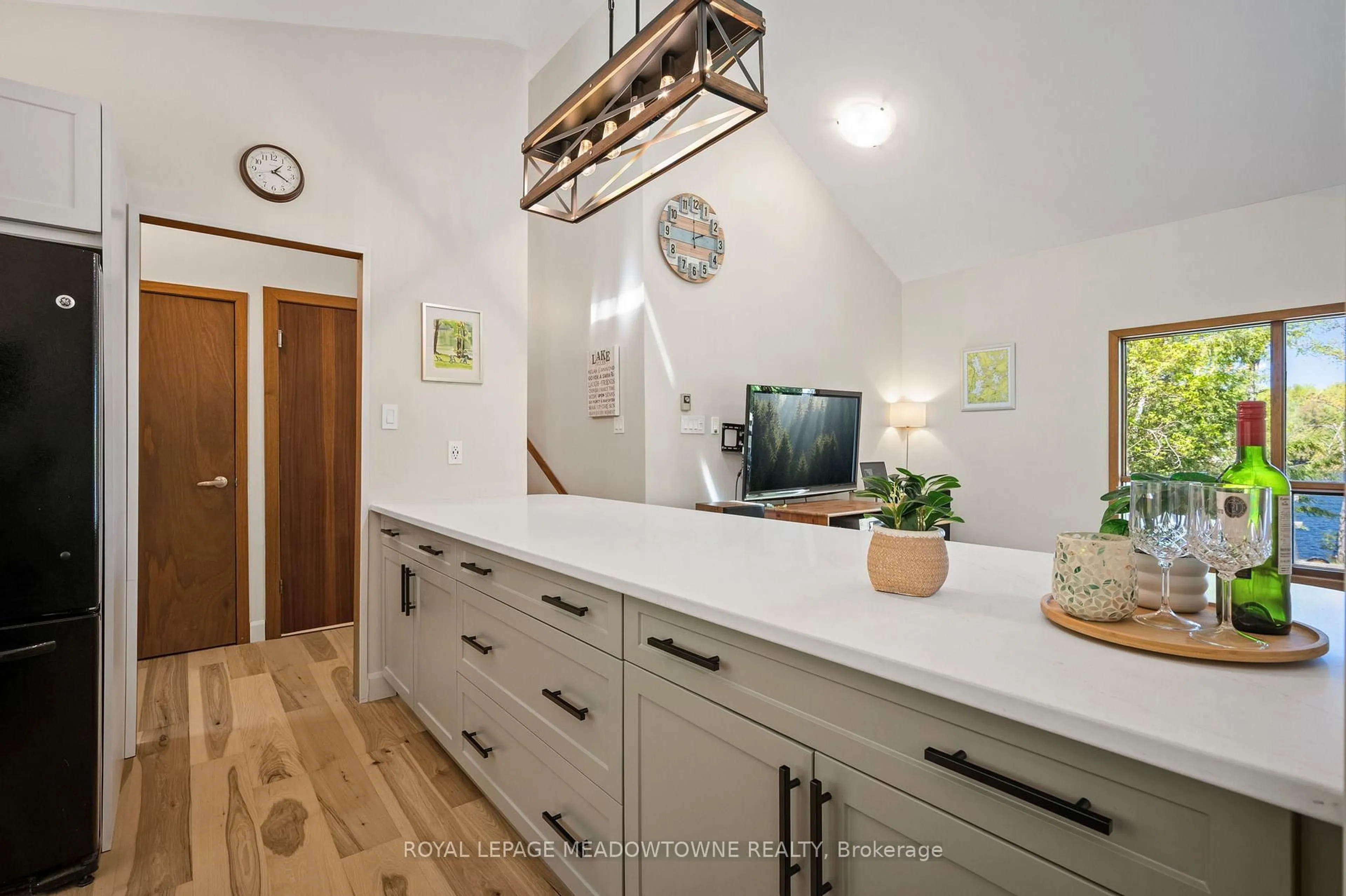 Open concept kitchen, unknown for 19 Fire Rte #251a, Trent Lakes Ontario K0L 1J0