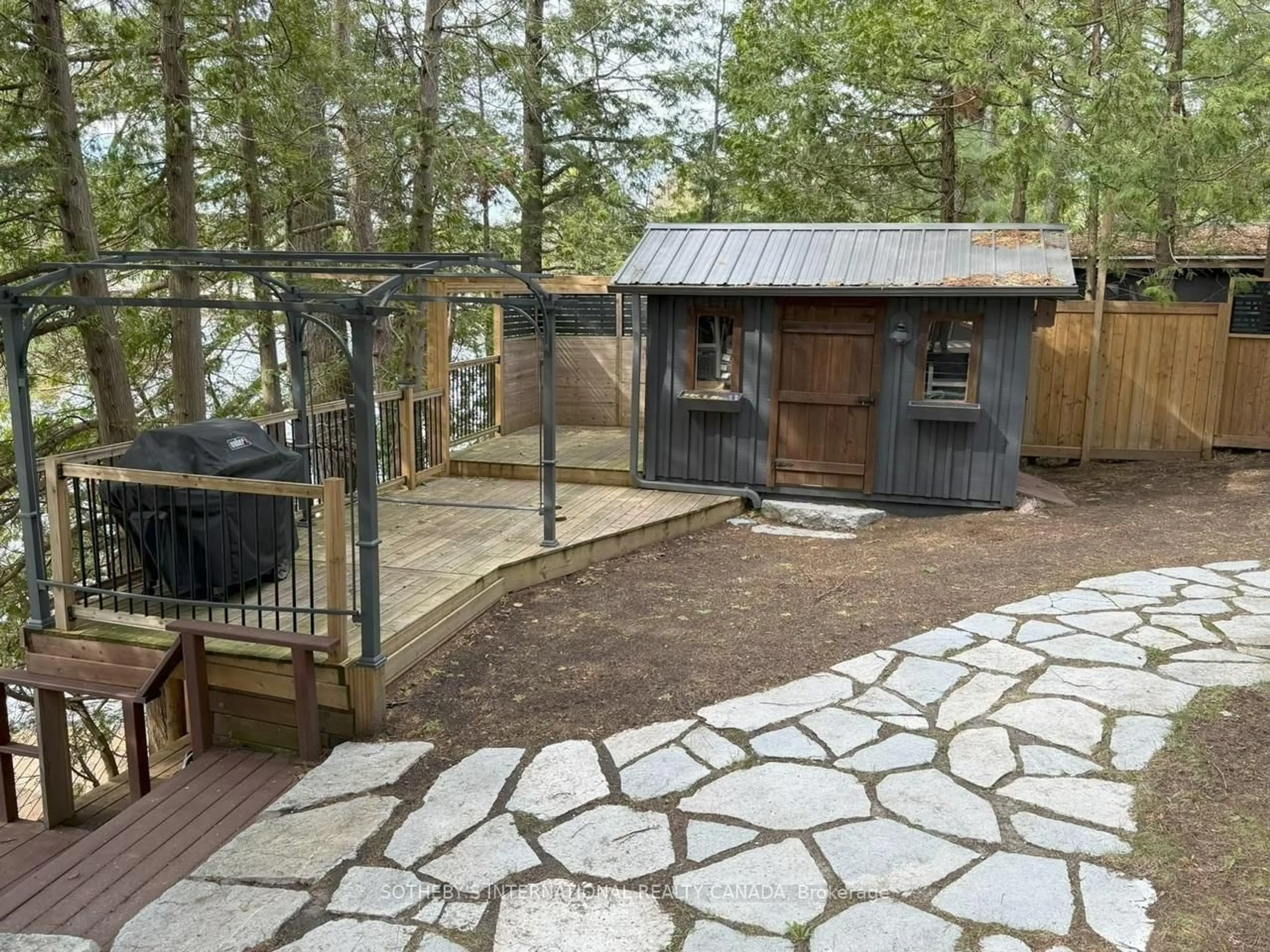 Patio, unknown for 1030 Cobble Rose Lane, Minden Hills Ontario K0M 2L1