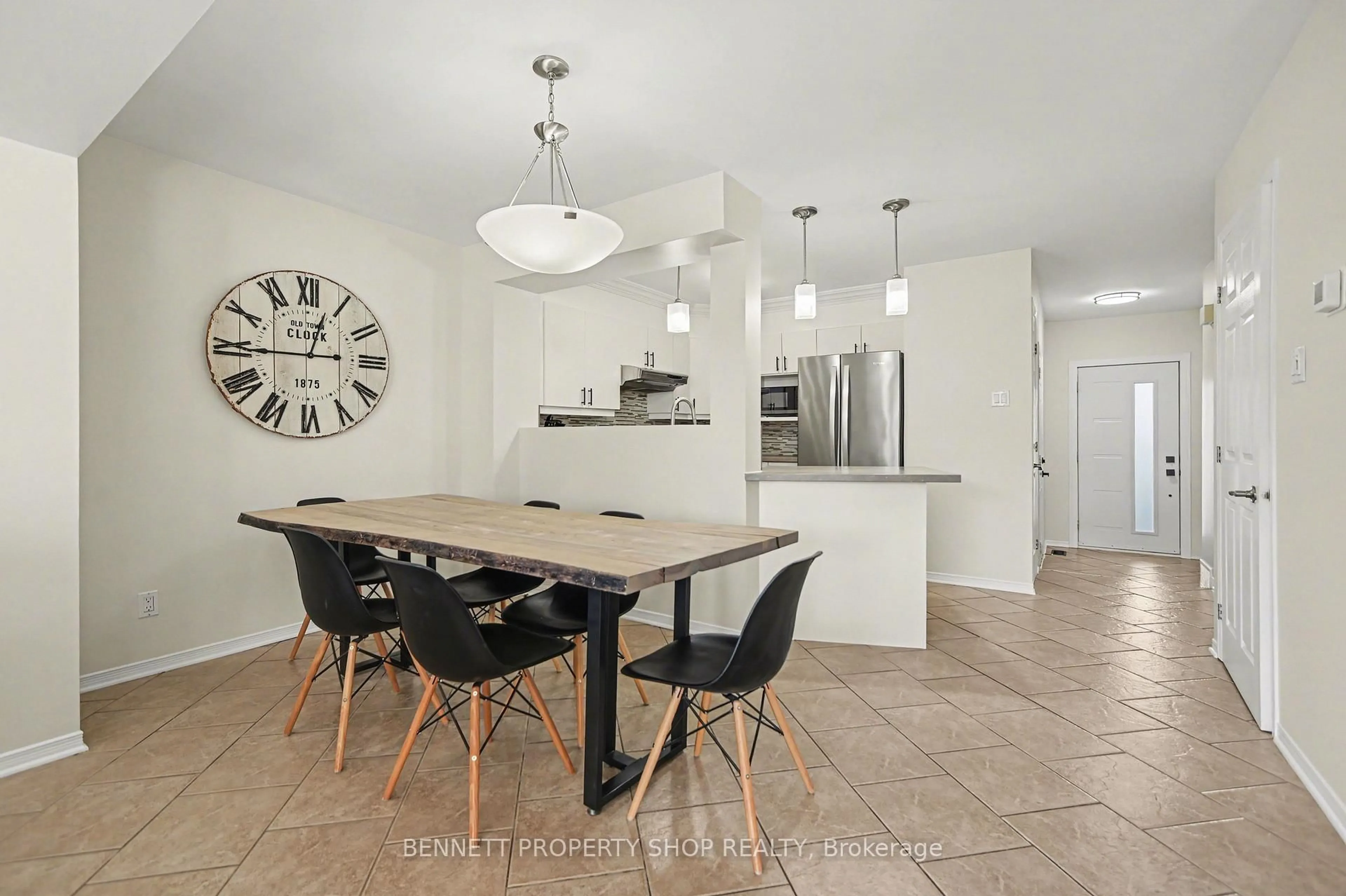 Open concept kitchen, ceramic/tile floor for 49 Forget St, Russell Ontario K0A 1W0
