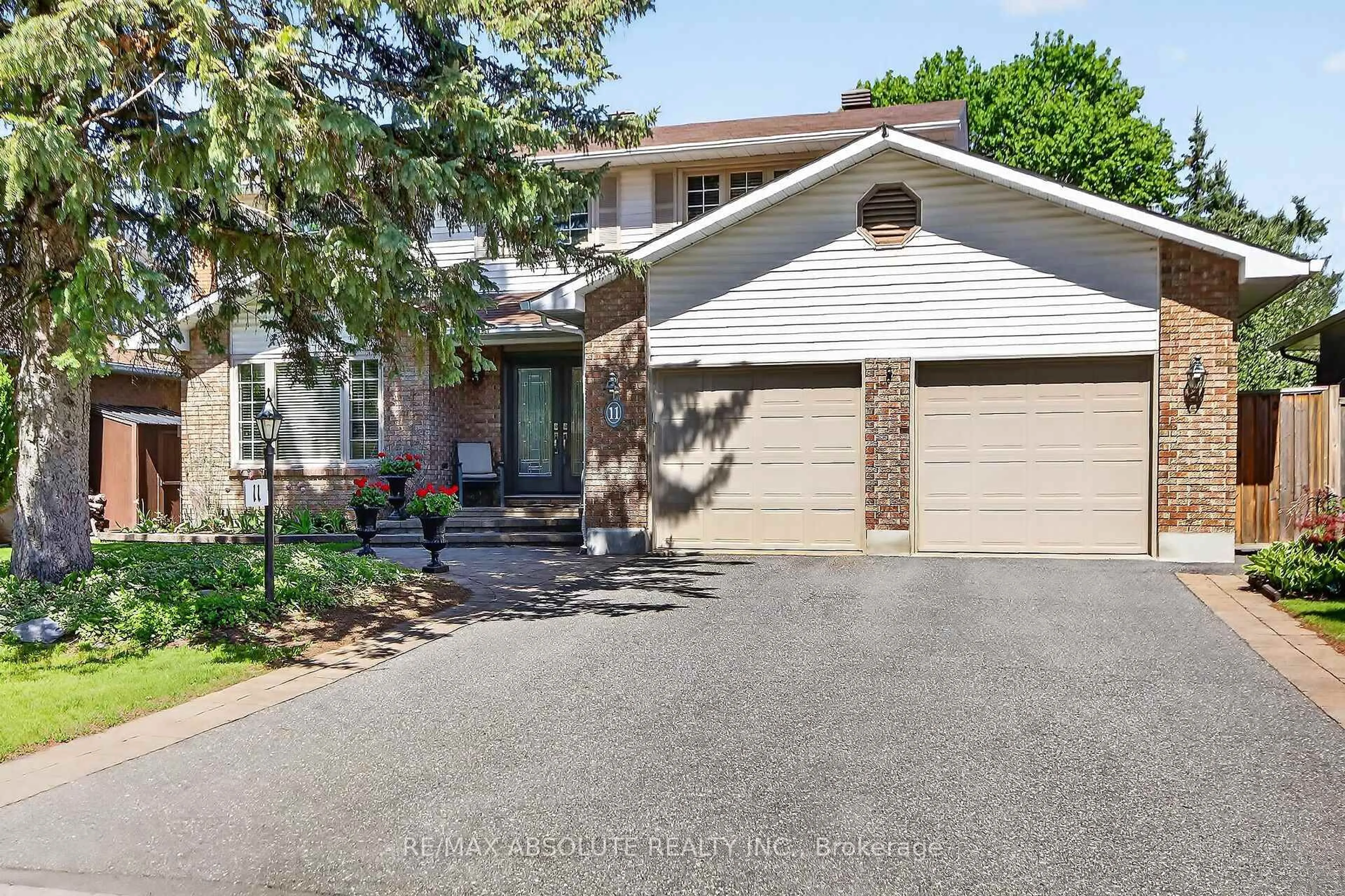 Home with brick exterior material, street for 11 Mancil Dr, Ottawa Ontario K2J 2K5