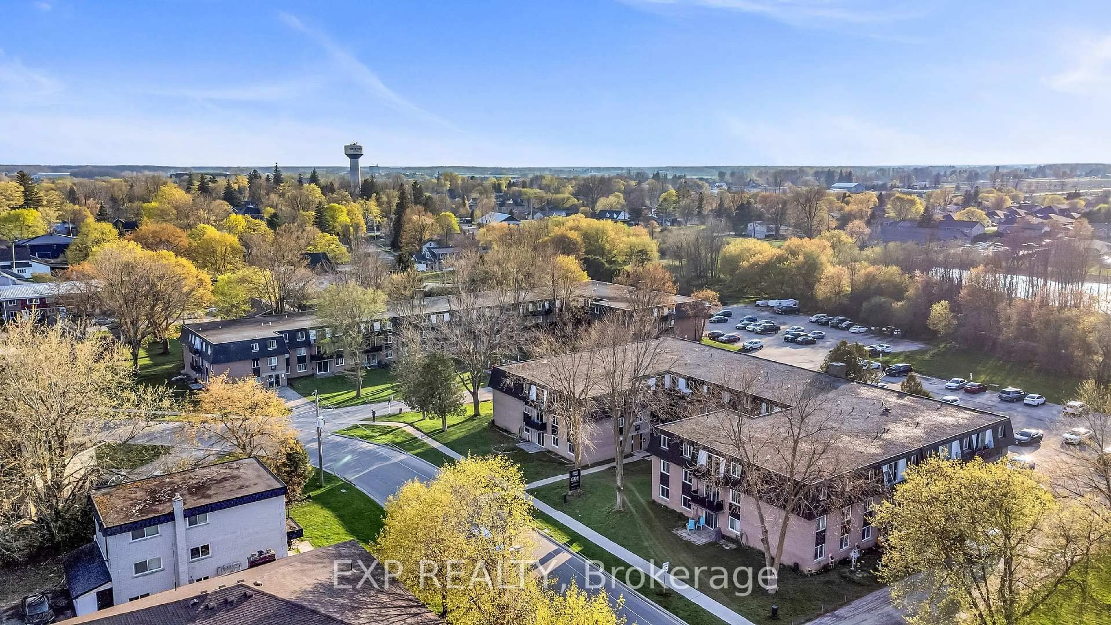 A pic from outside/outdoor area/front of a property/back of a property/a pic from drone, unknown for 583 Barber Ave #3, North Perth Ontario N4W 1S5
