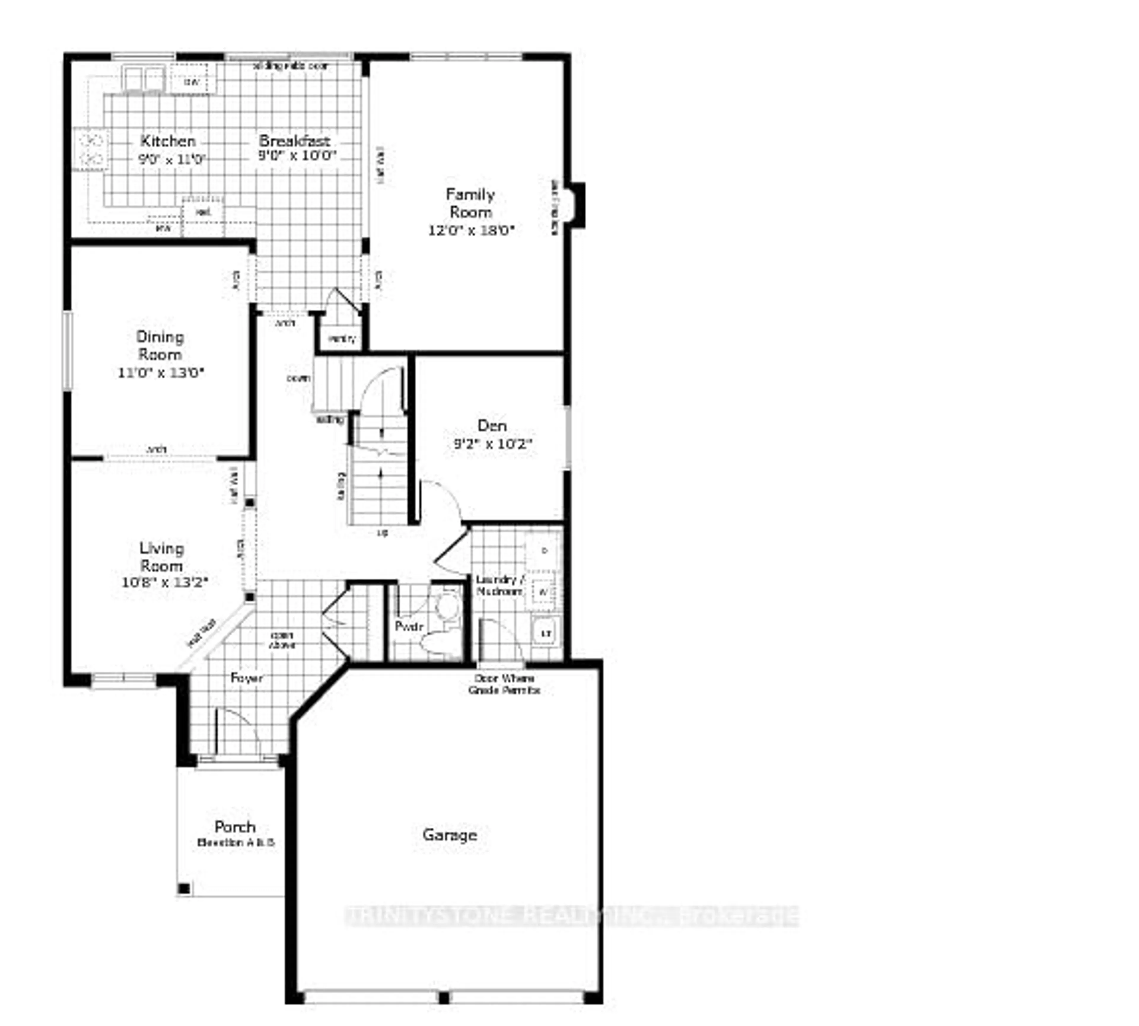 Floor plan for 502 Dalewood Cres, Stittsville Ontario K2S 0L2