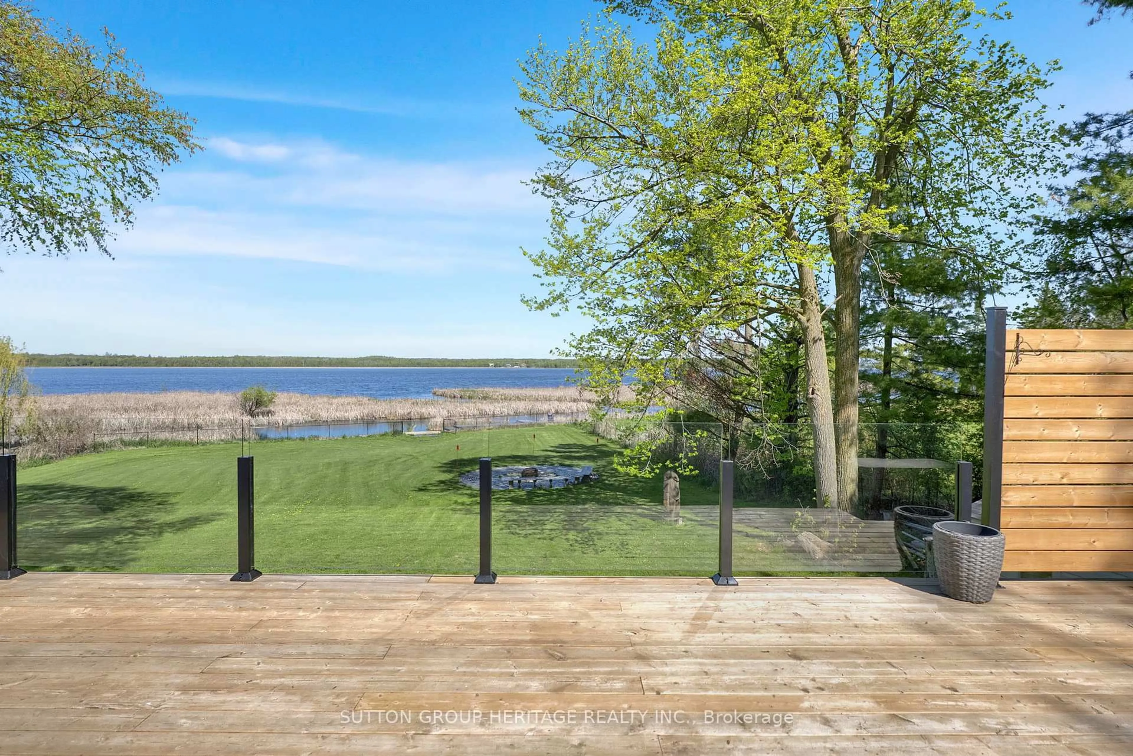Patio, water/lake/river/ocean view for 16 Millbrook Ridge Rd, Kawartha Lakes Ontario K0L 2W0