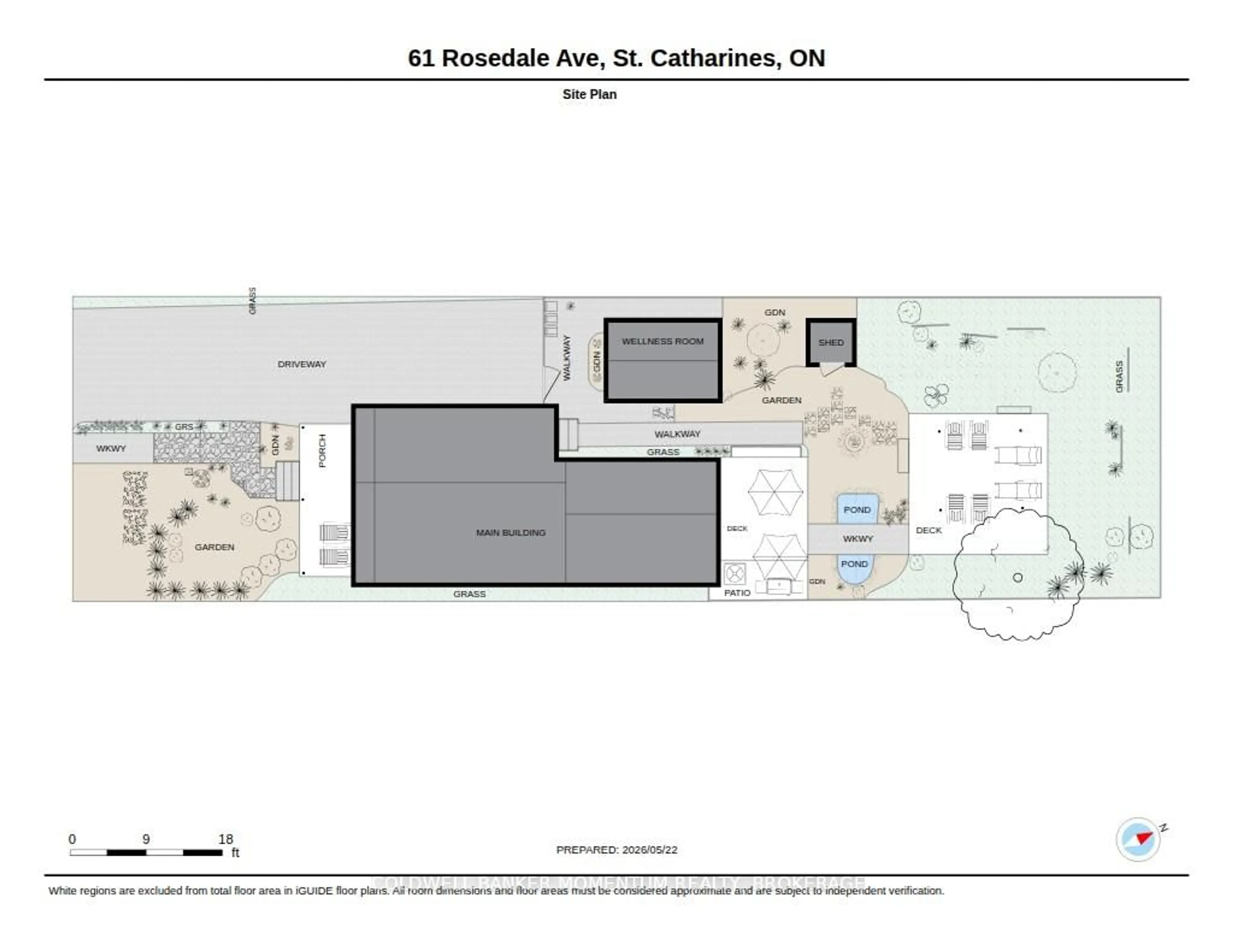 Floor plan for 61 Rosedale Ave, St. Catharines Ontario L2P 1Y6