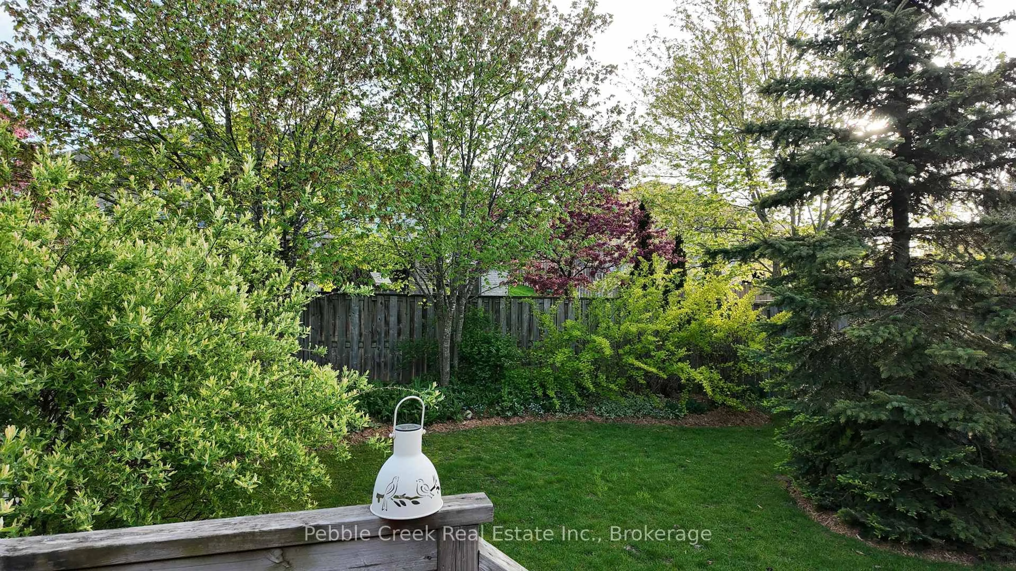 Patio, forest/trees view for 114 13th Ave, Hanover Ontario N4N 3V1