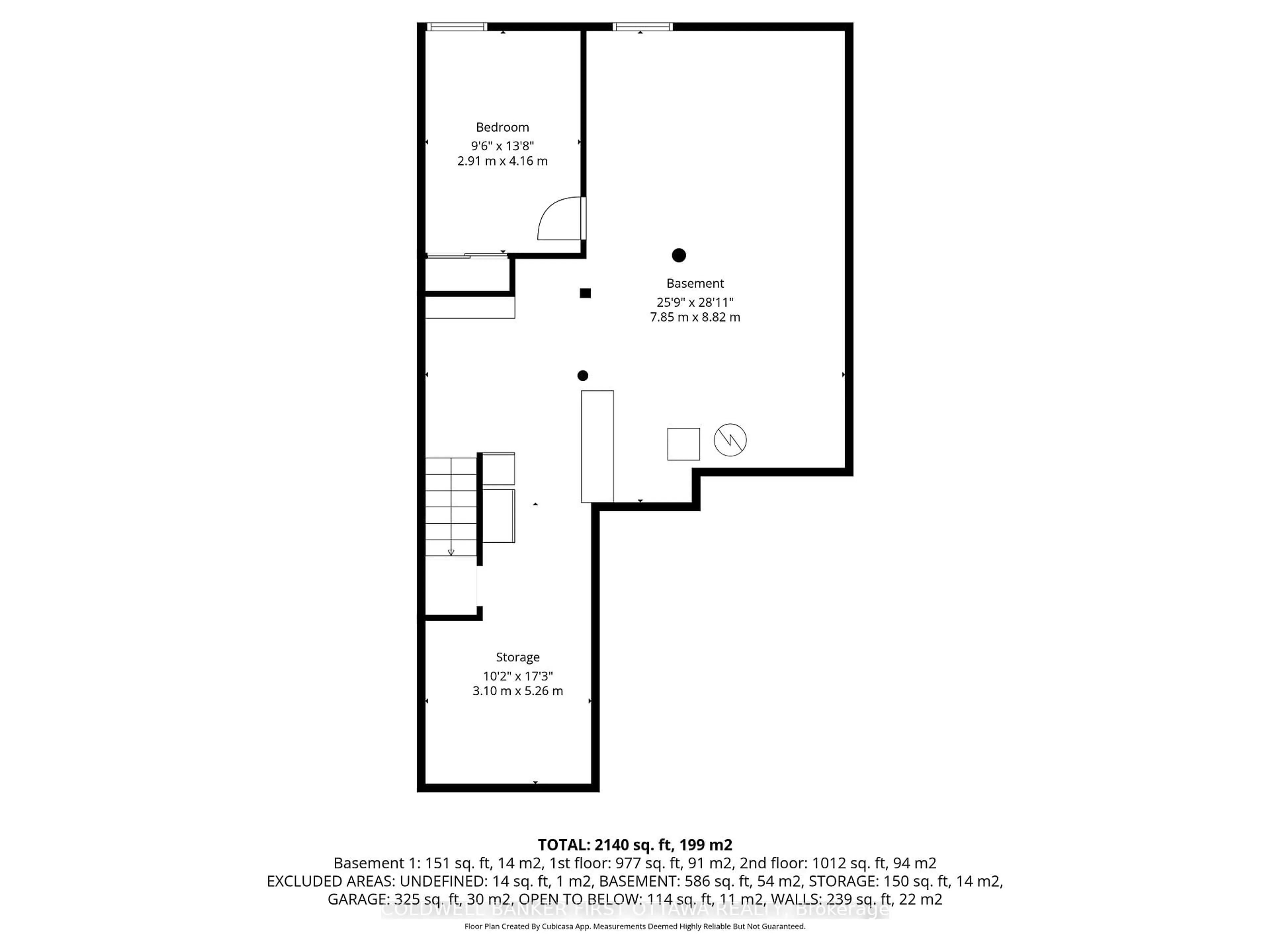 Floor plan for 6A ROSETTA Ave, Ottawa Ontario K2G 6T5