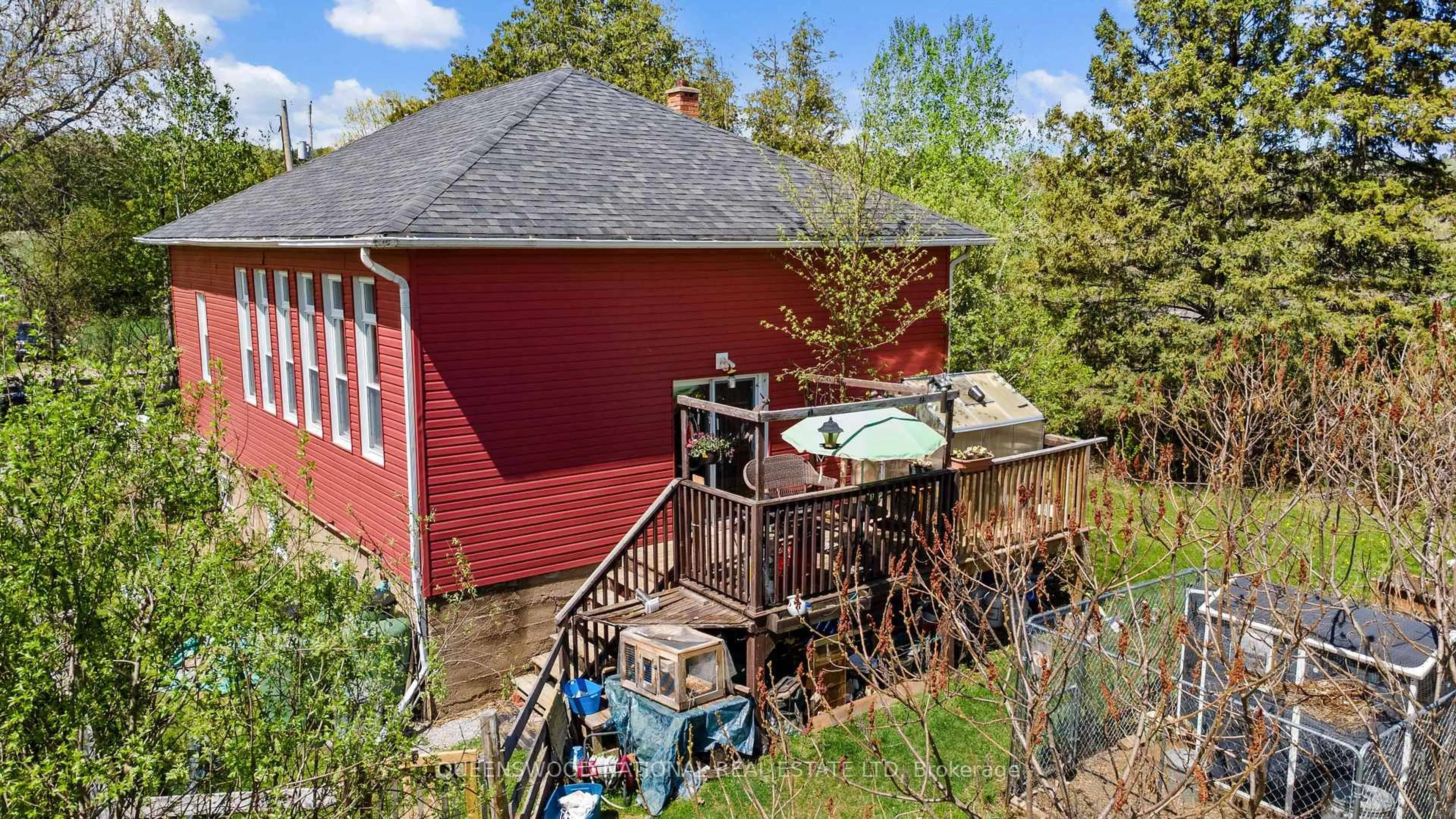 A pic from outside/outdoor area/front of a property/back of a property/a pic from drone, water/lake/river/ocean view for 2018 Ruby Rd, Killaloe Ontario K0J 2A0