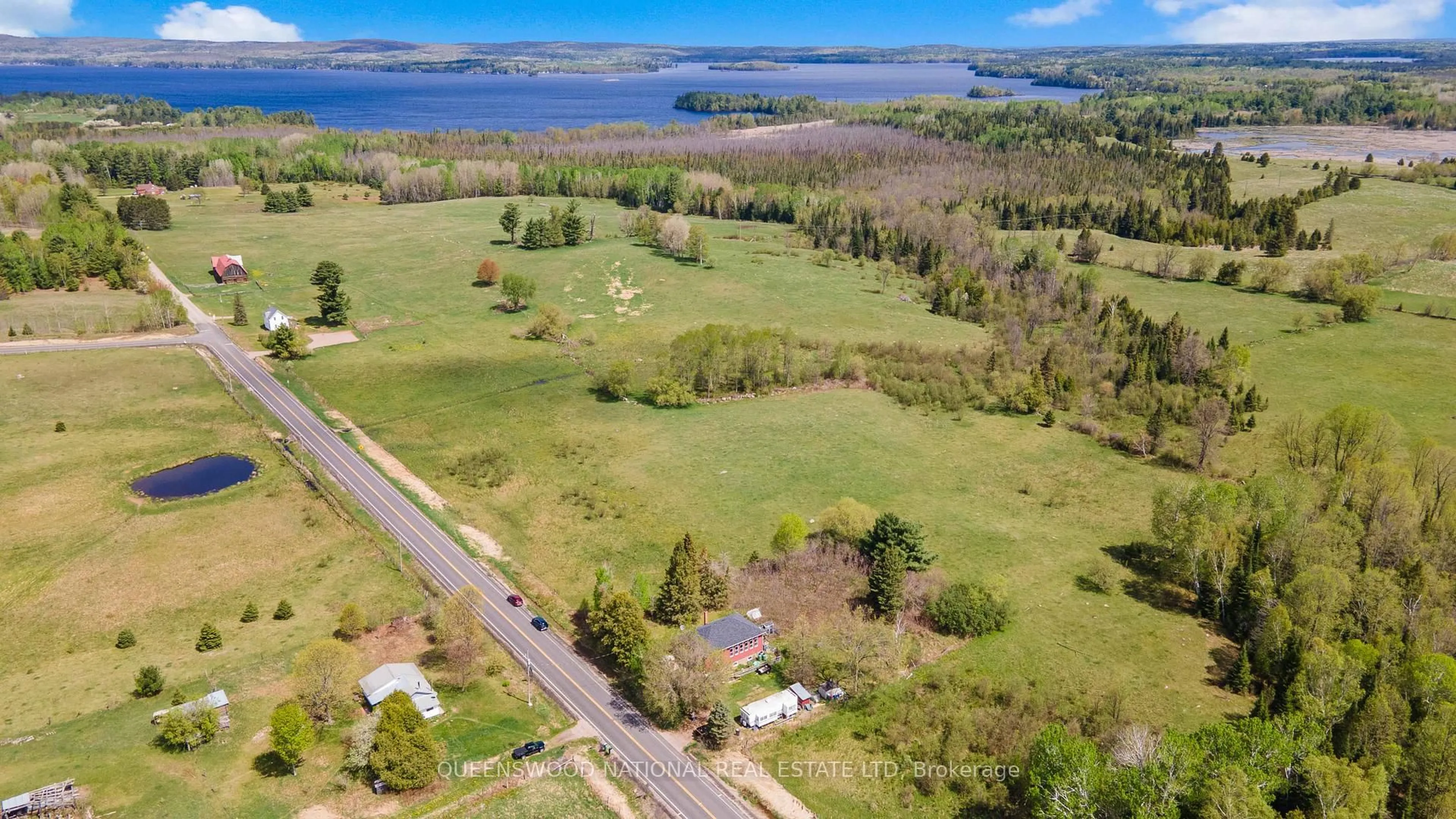 A pic from outside/outdoor area/front of a property/back of a property/a pic from drone, water/lake/river/ocean view for 2018 Ruby Rd, Killaloe Ontario K0J 2A0