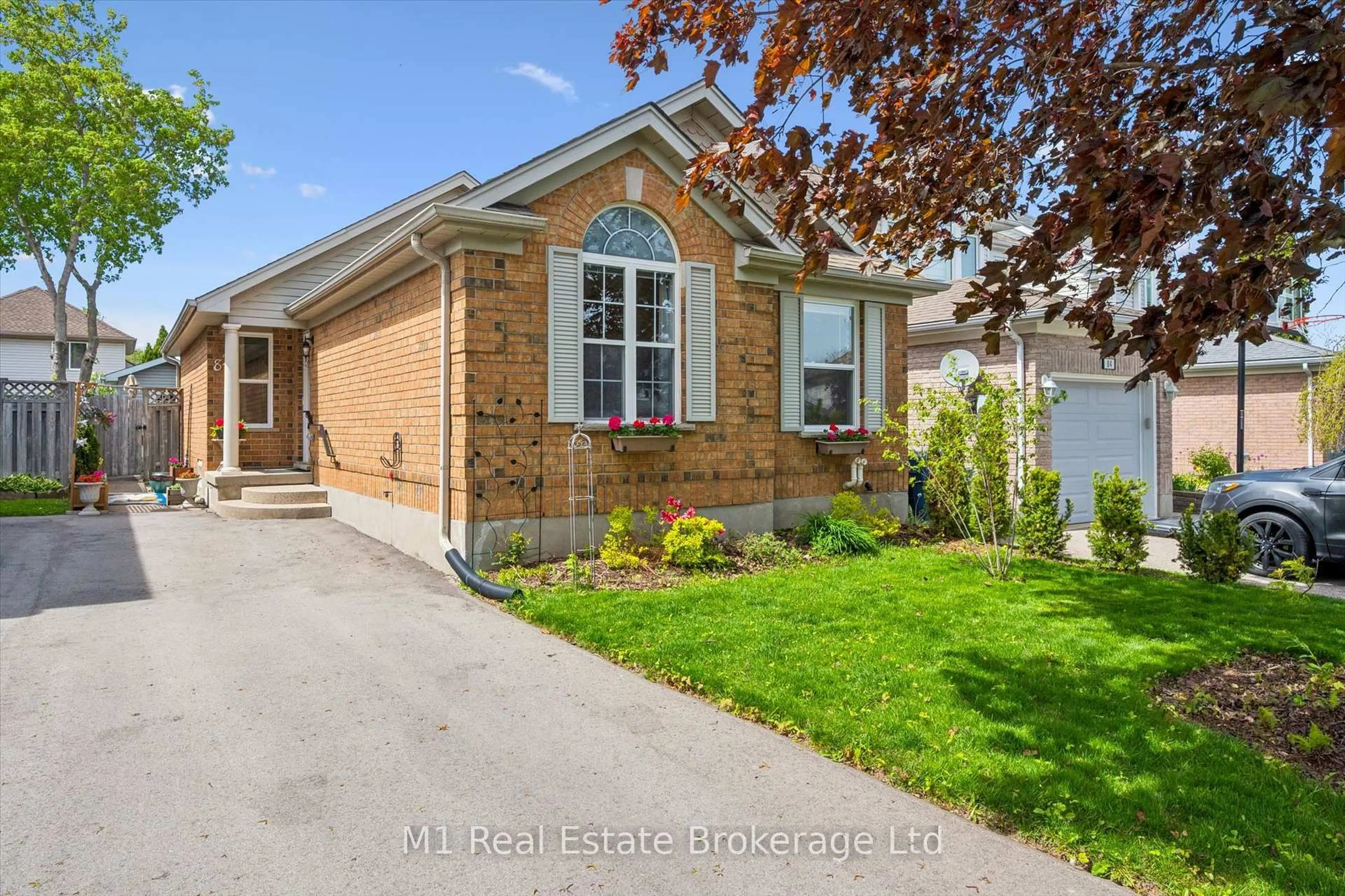 Home with brick exterior material, street for 82 Starview Cres, Guelph Ontario N1E 7A1
