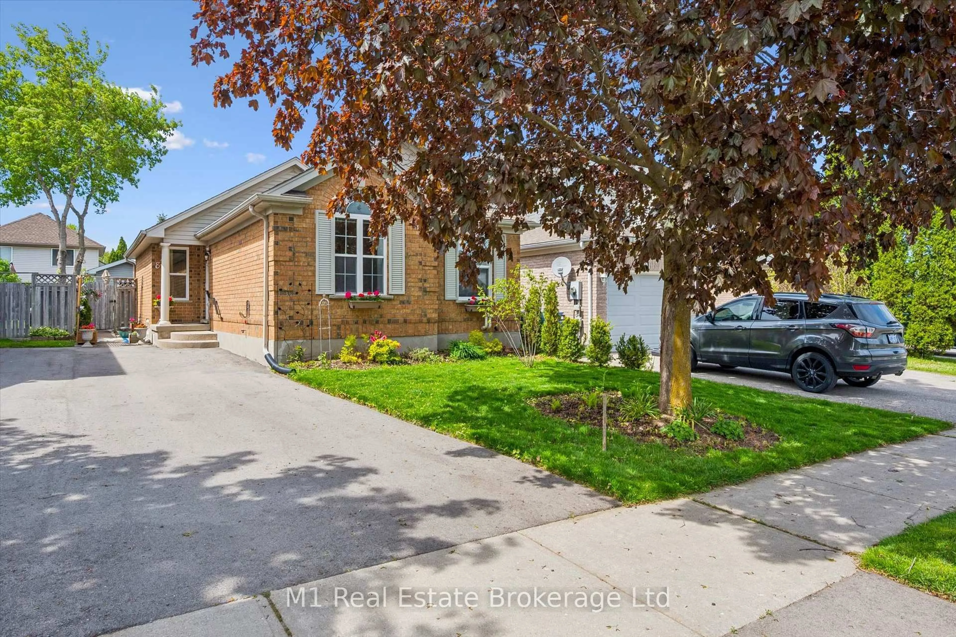 Home with brick exterior material, street for 82 Starview Cres, Guelph Ontario N1E 7A1