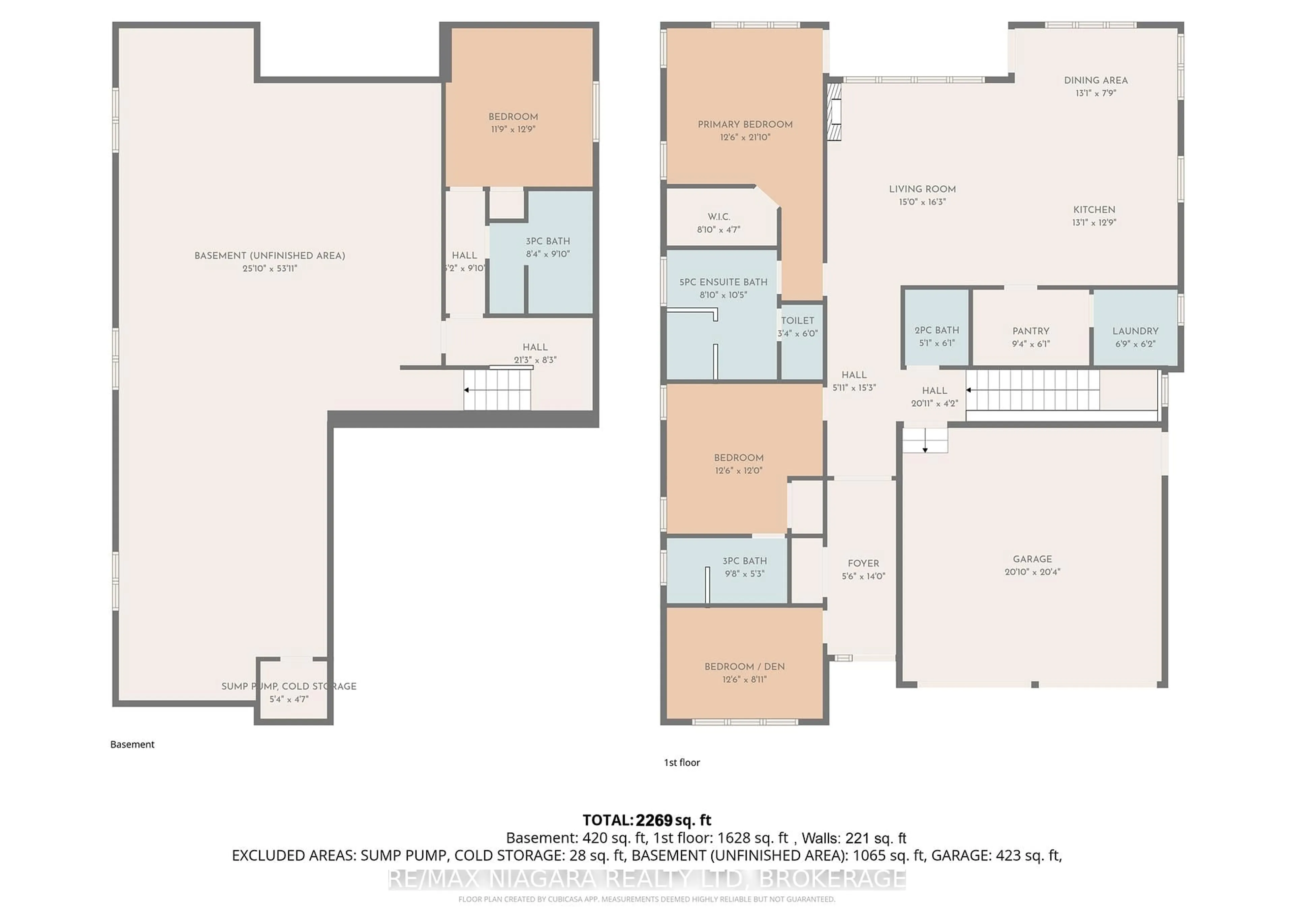 Floor plan for 60 Pleasant Ave, Fort Erie Ontario L0S 1N0