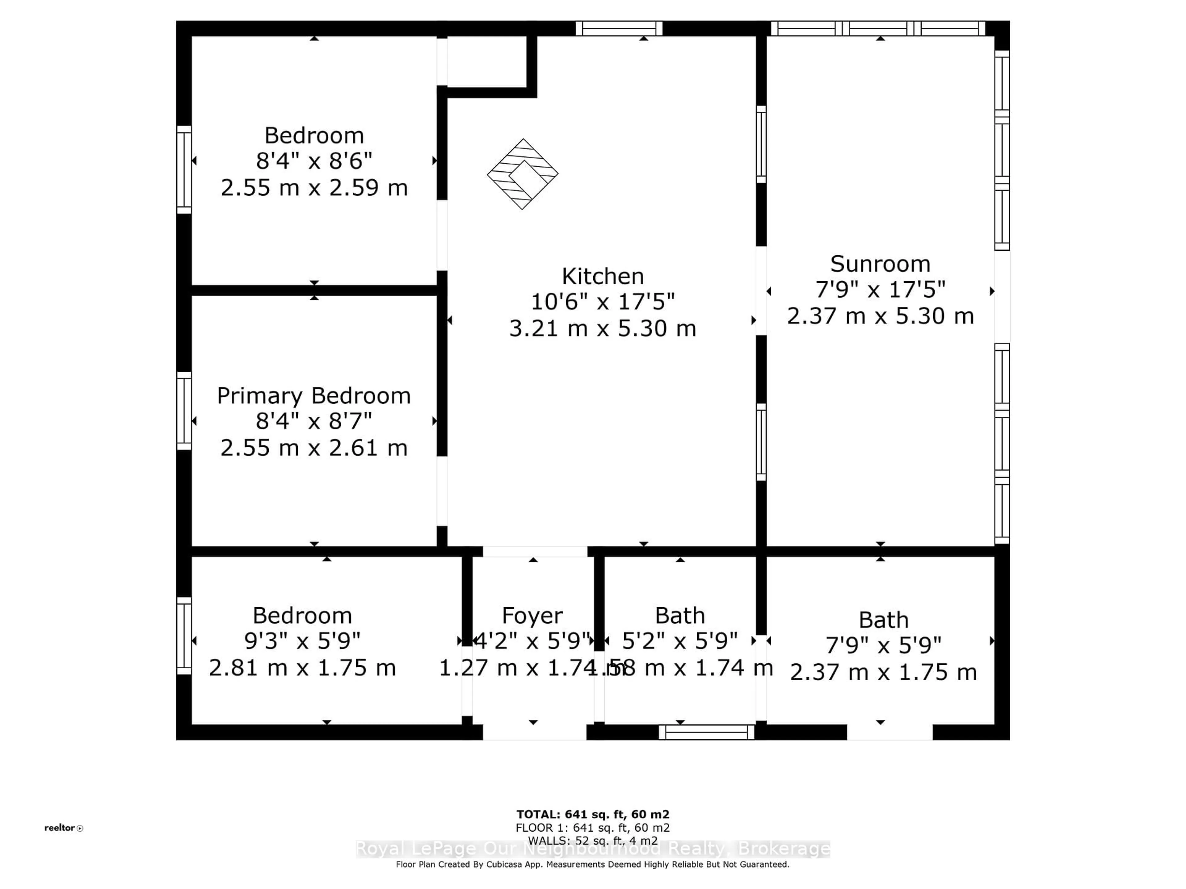 Floor plan for 361 Hannah Rd #325, Hamilton Township Ontario K0L 1B0