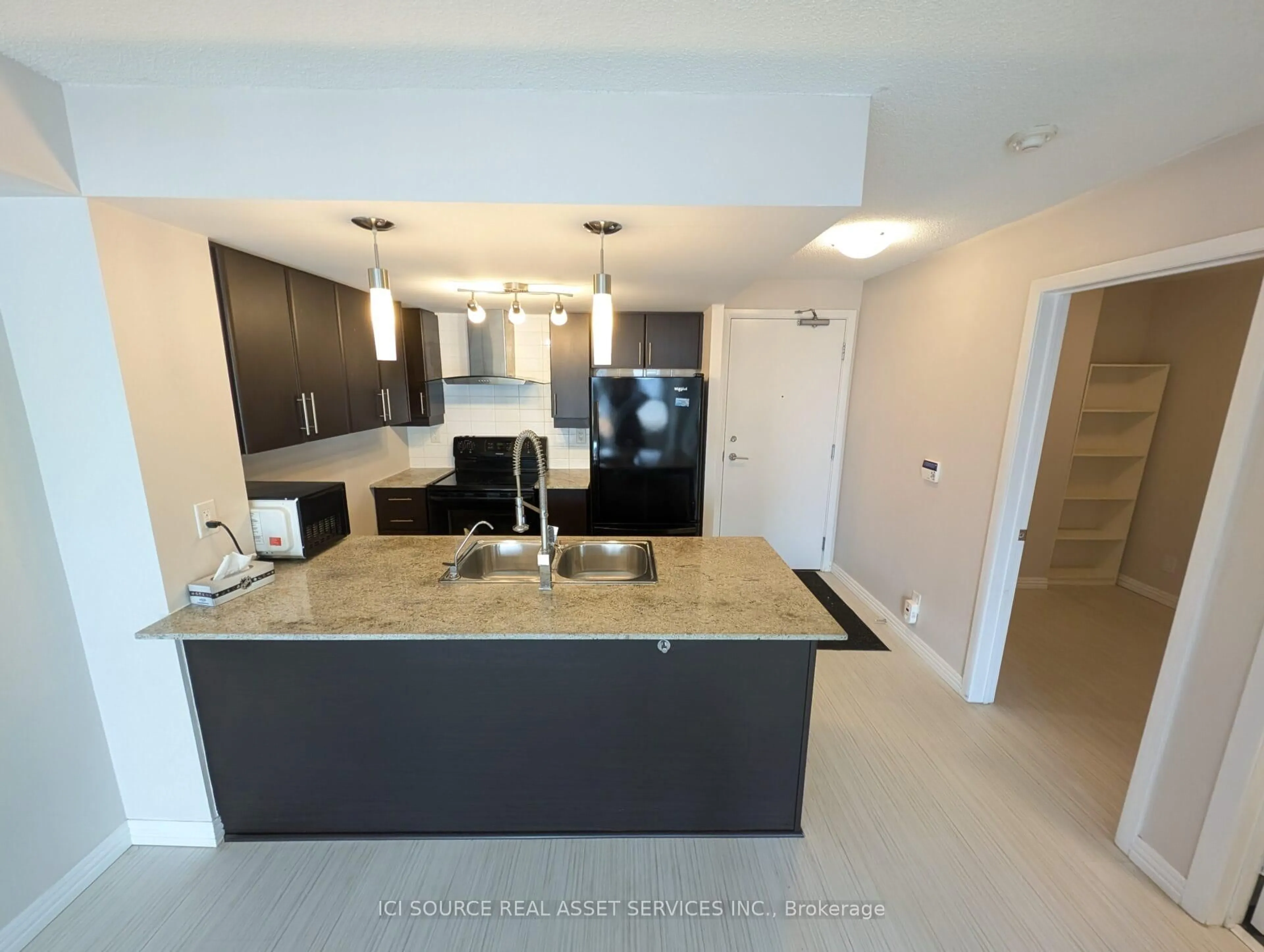Open concept kitchen, ceramic/tile floor for 1235 Villiers Line #ALX06, Otonabee-South Monaghan Ontario K0L 2G0