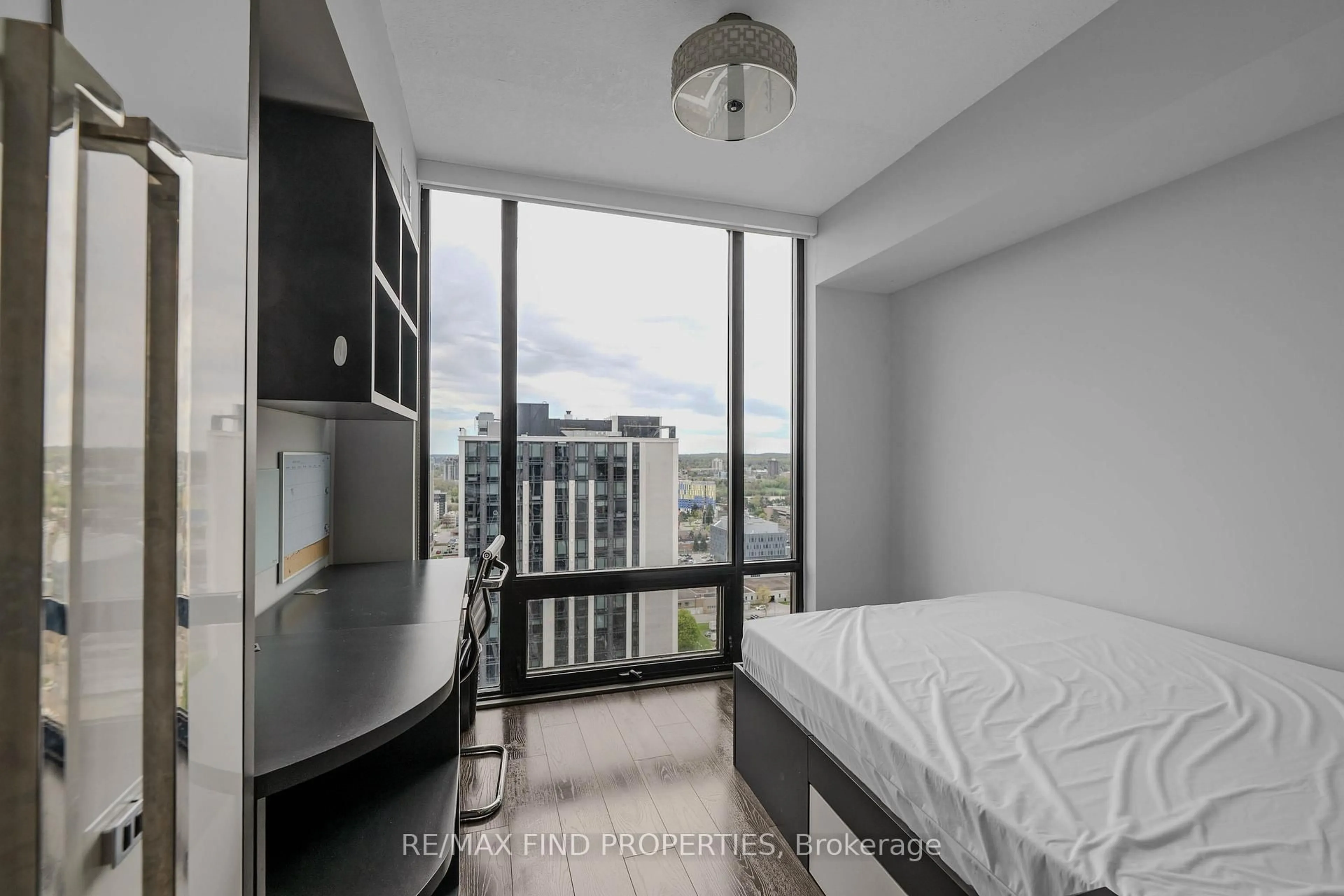Bedroom with bed, unknown for 330 Phillip St #2709, Waterloo Ontario N2L 3W9