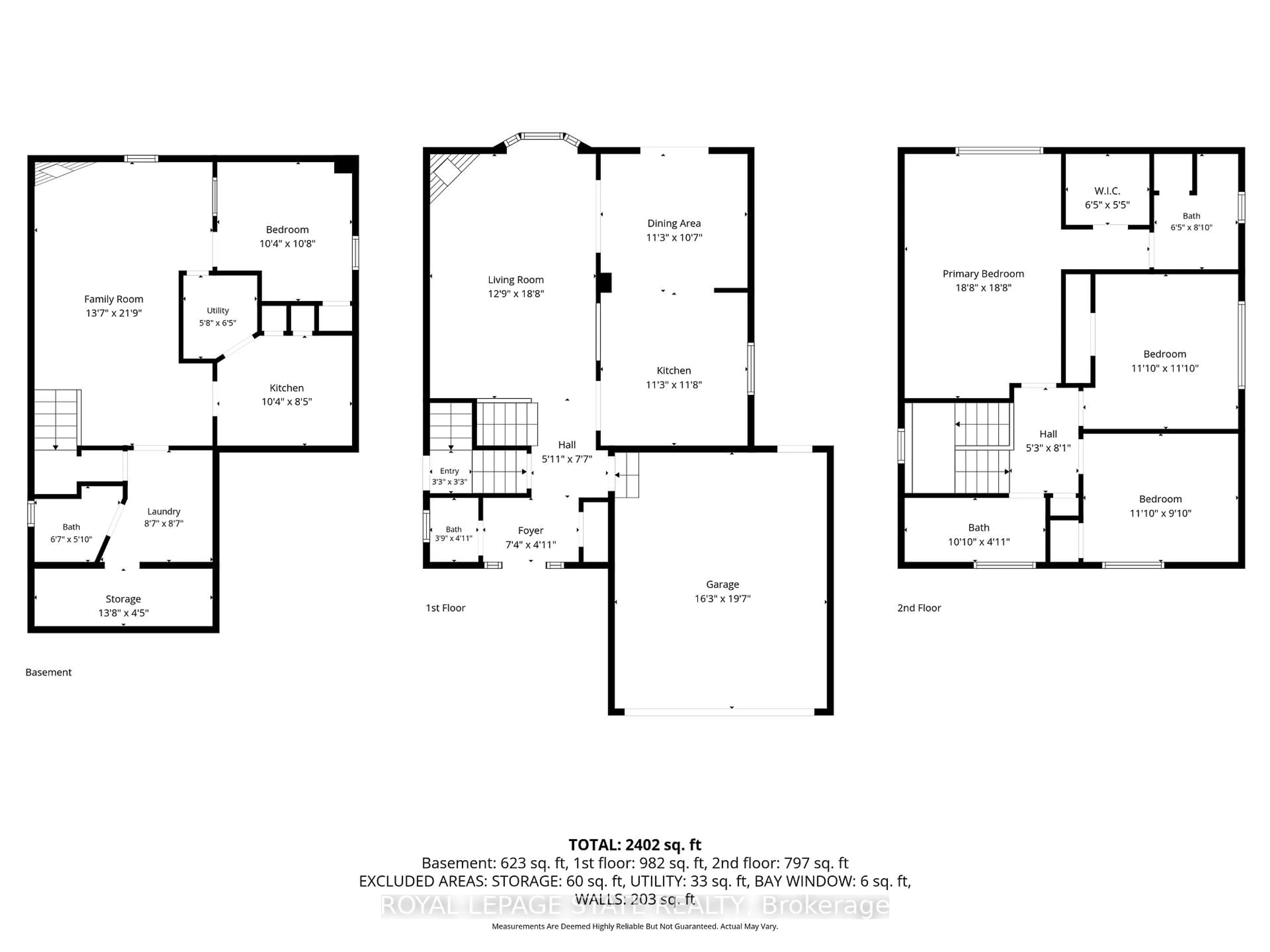 Floor plan for 459 Dicenzo Dr, Hamilton Ontario L9B 2C4