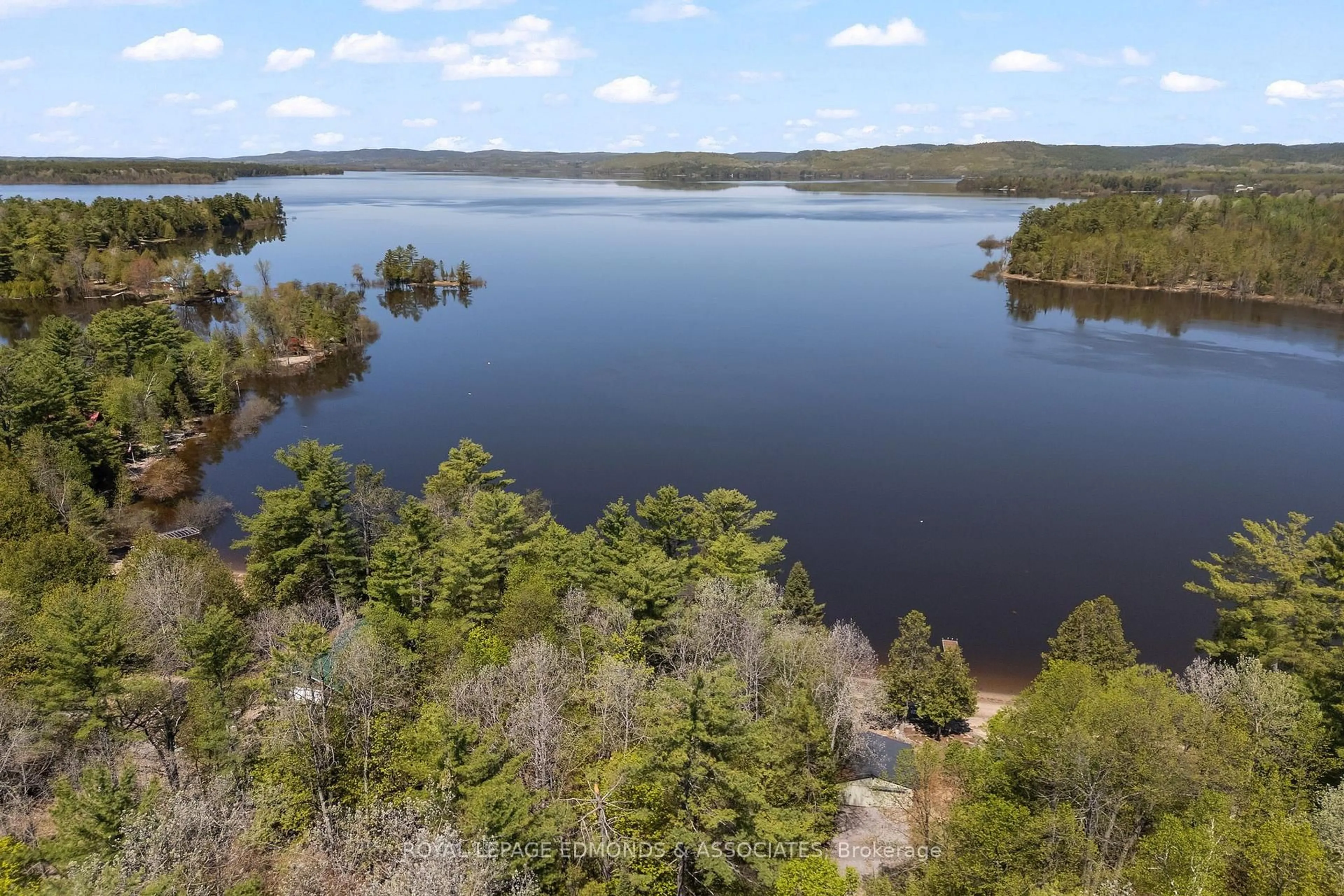 A pic from outside/outdoor area/front of a property/back of a property/a pic from drone, water/lake/river/ocean view for 30 Orvilles Tr, Westmeath Ontario K0J 2L0