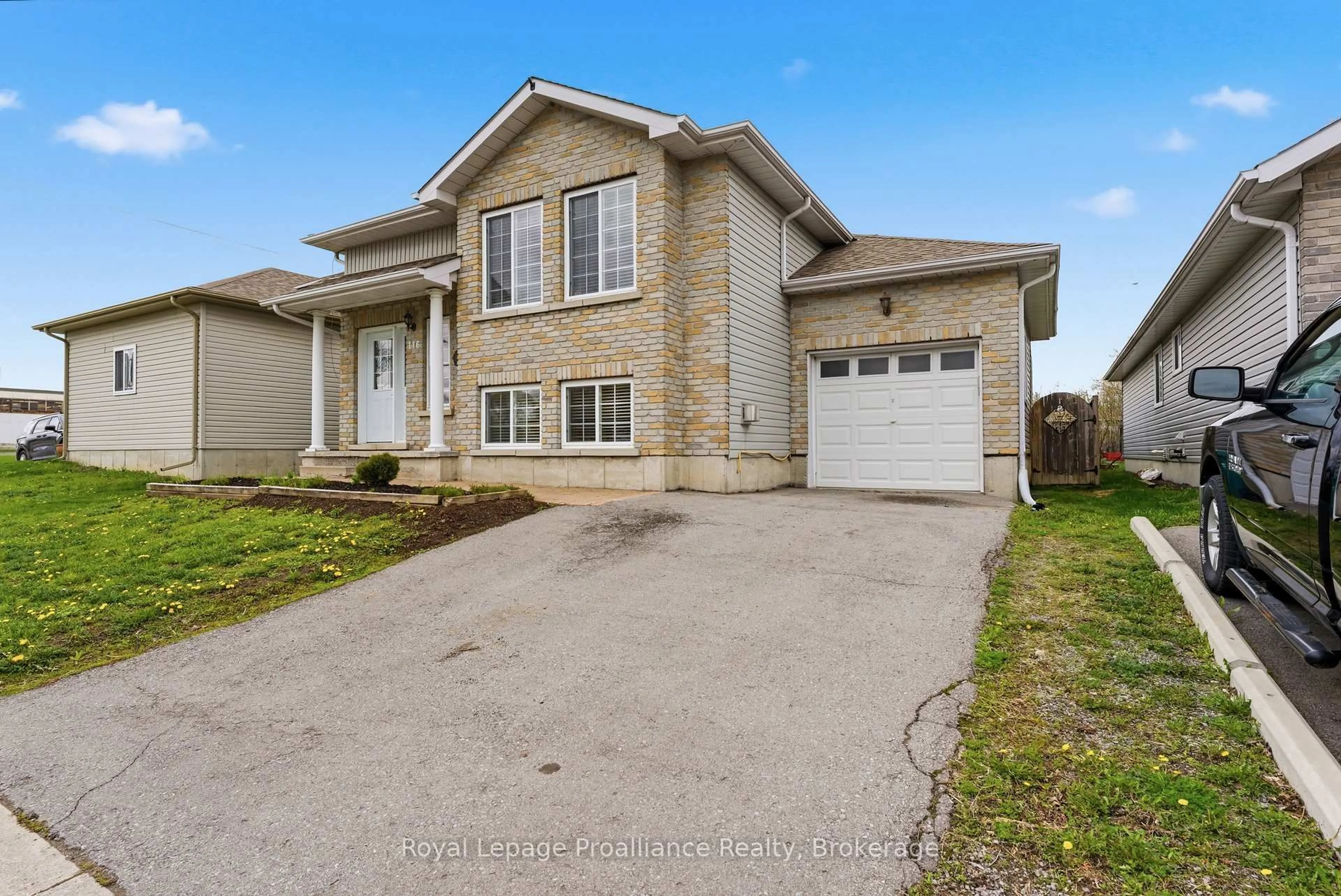Home with brick exterior material, street for 116 Pine St, Belleville Ontario K8N 0A4