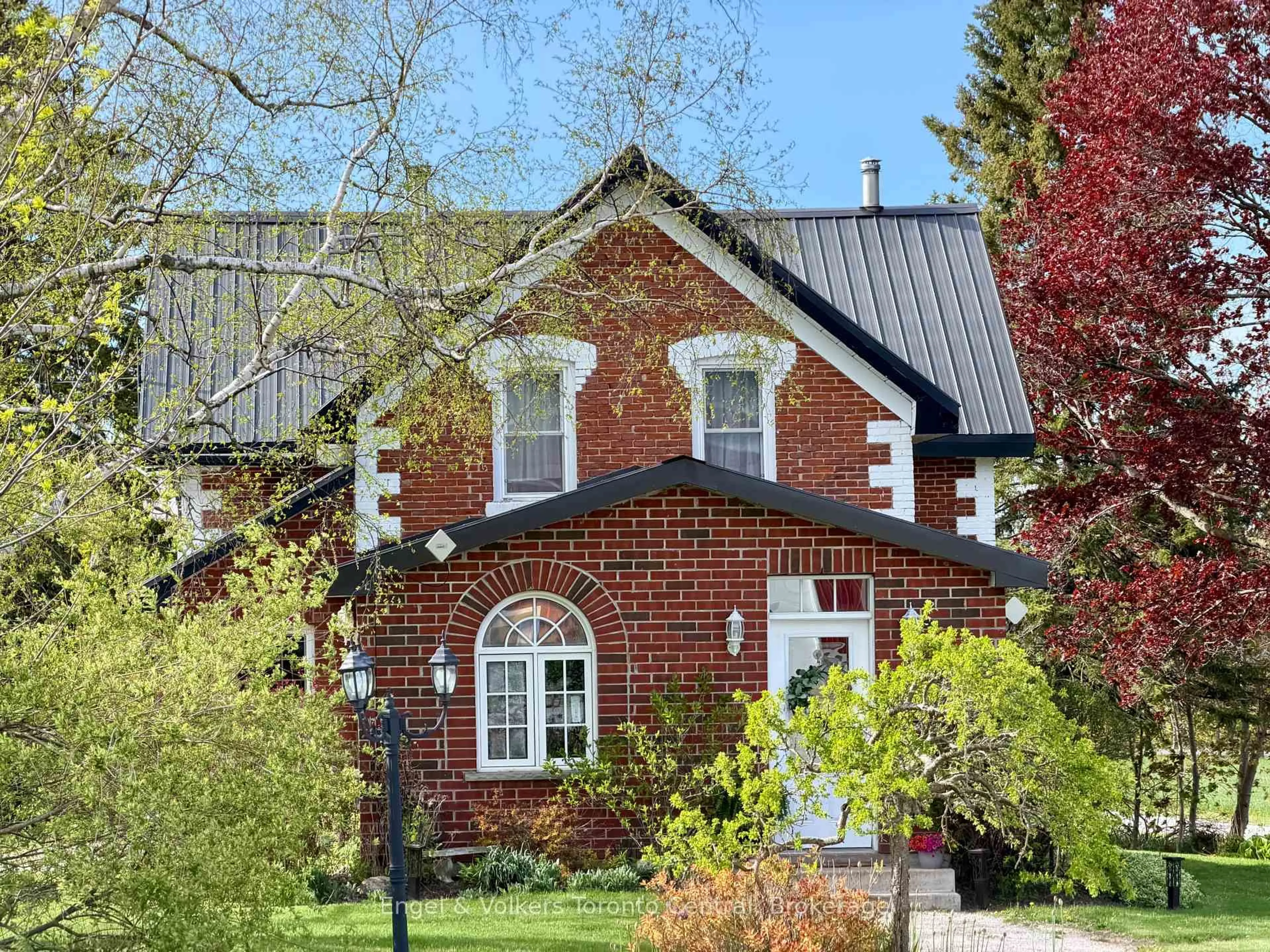 Home with brick exterior material, street for 268 FOX RIDGE Rd, Grey Highlands Ontario N0H 1J0