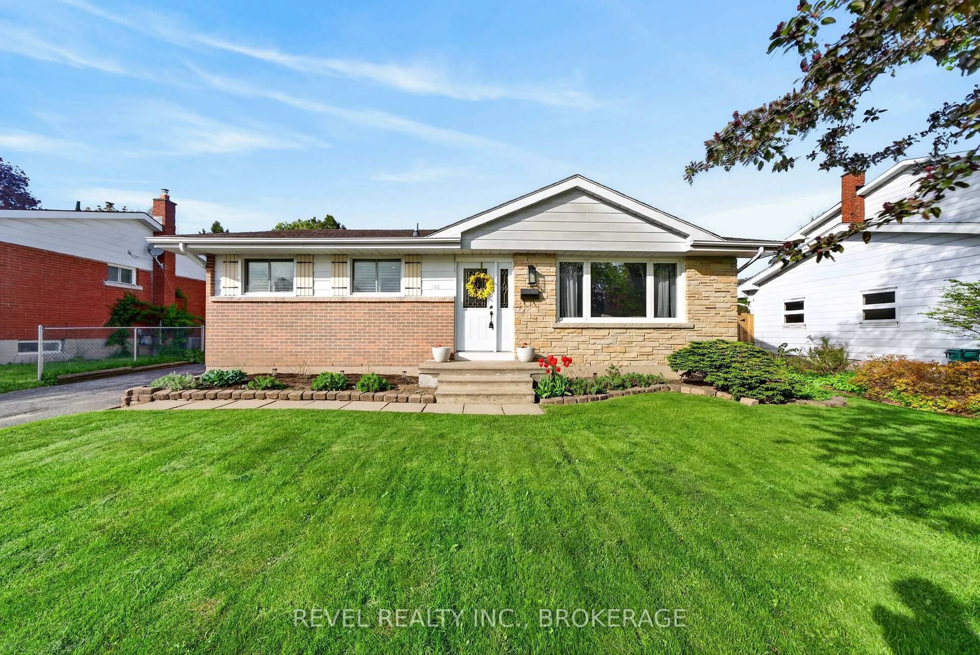 Home with brick exterior material, street for 136 Braemar Rd, Kingston Ontario K7M 4B8