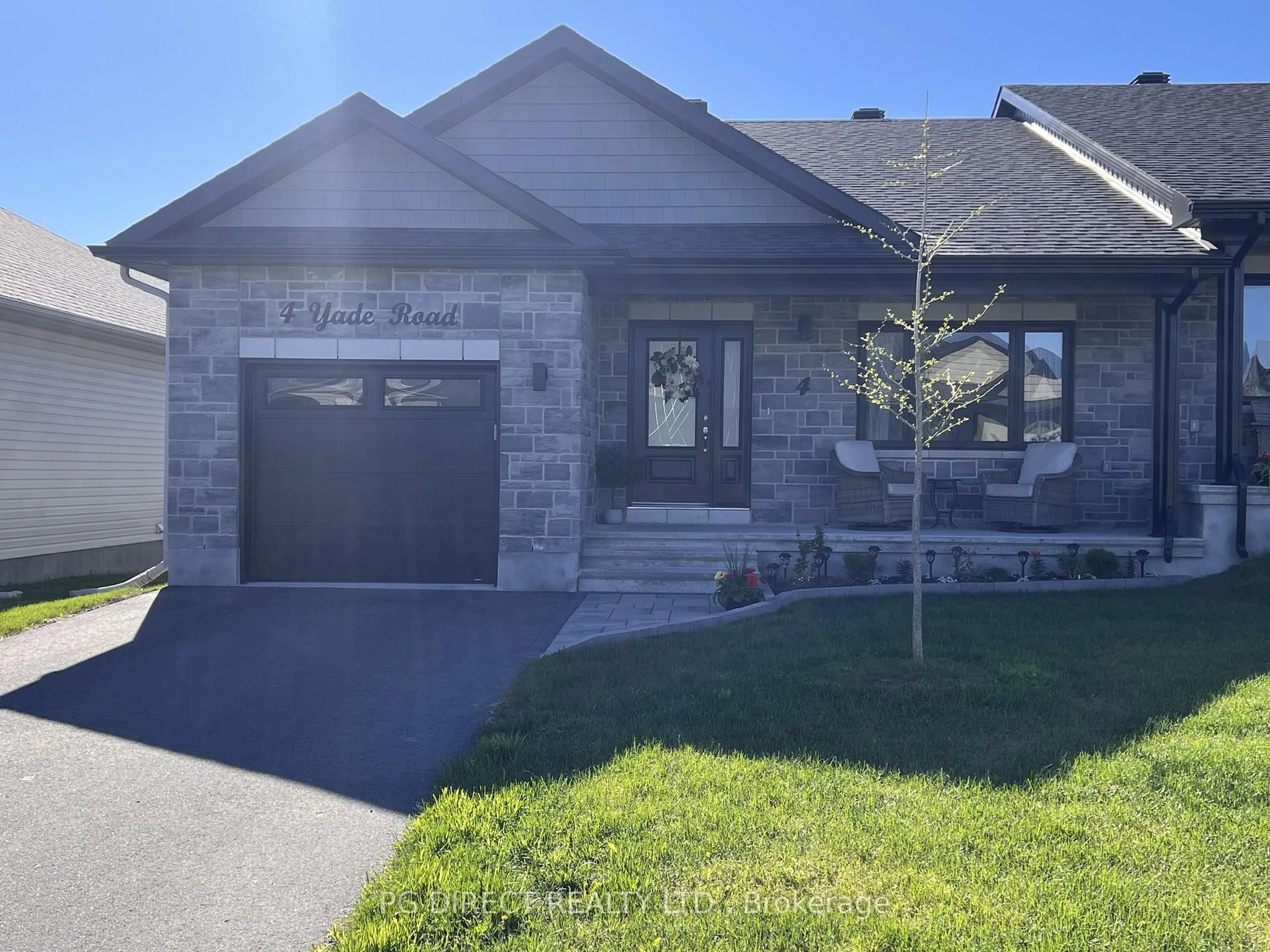 Home with brick exterior material, street for 4 Yade Rd, Arnprior Ontario K7S 0H9