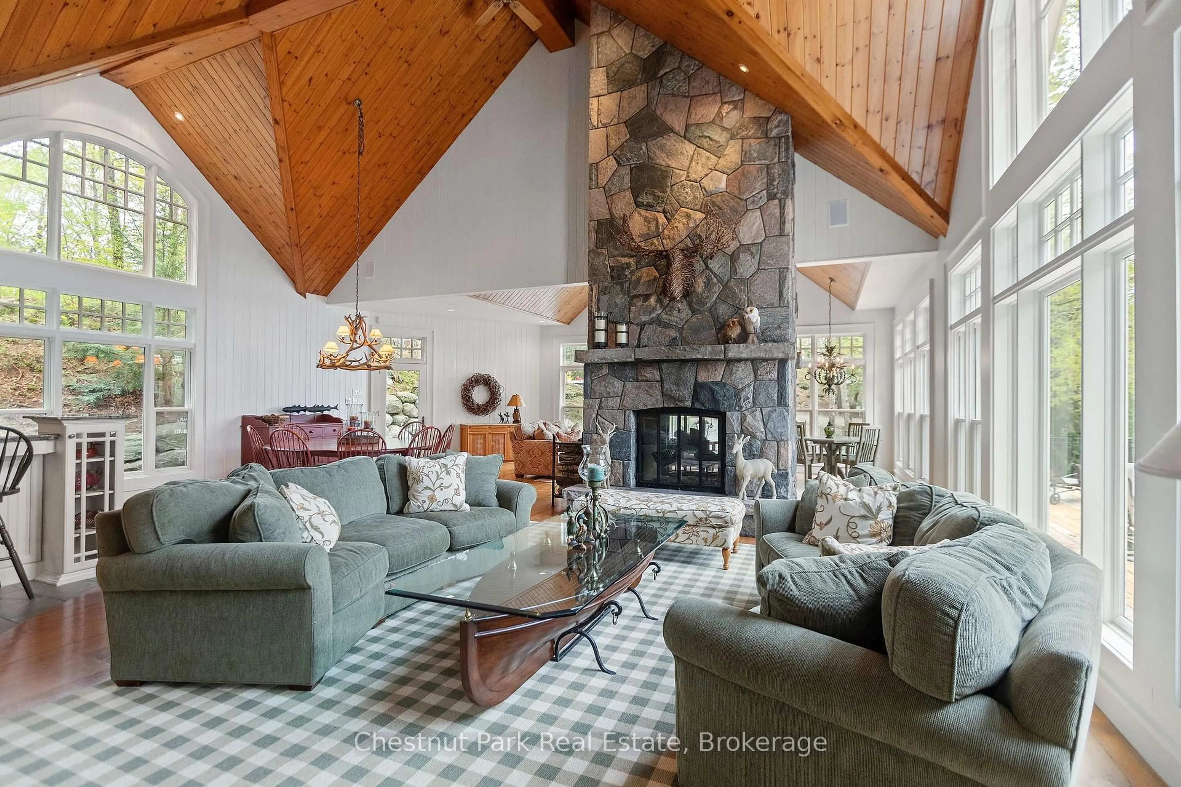 Living room with furniture, unknown for 1025 Appian Way ##12, Muskoka Lakes Ontario P0B 1J0