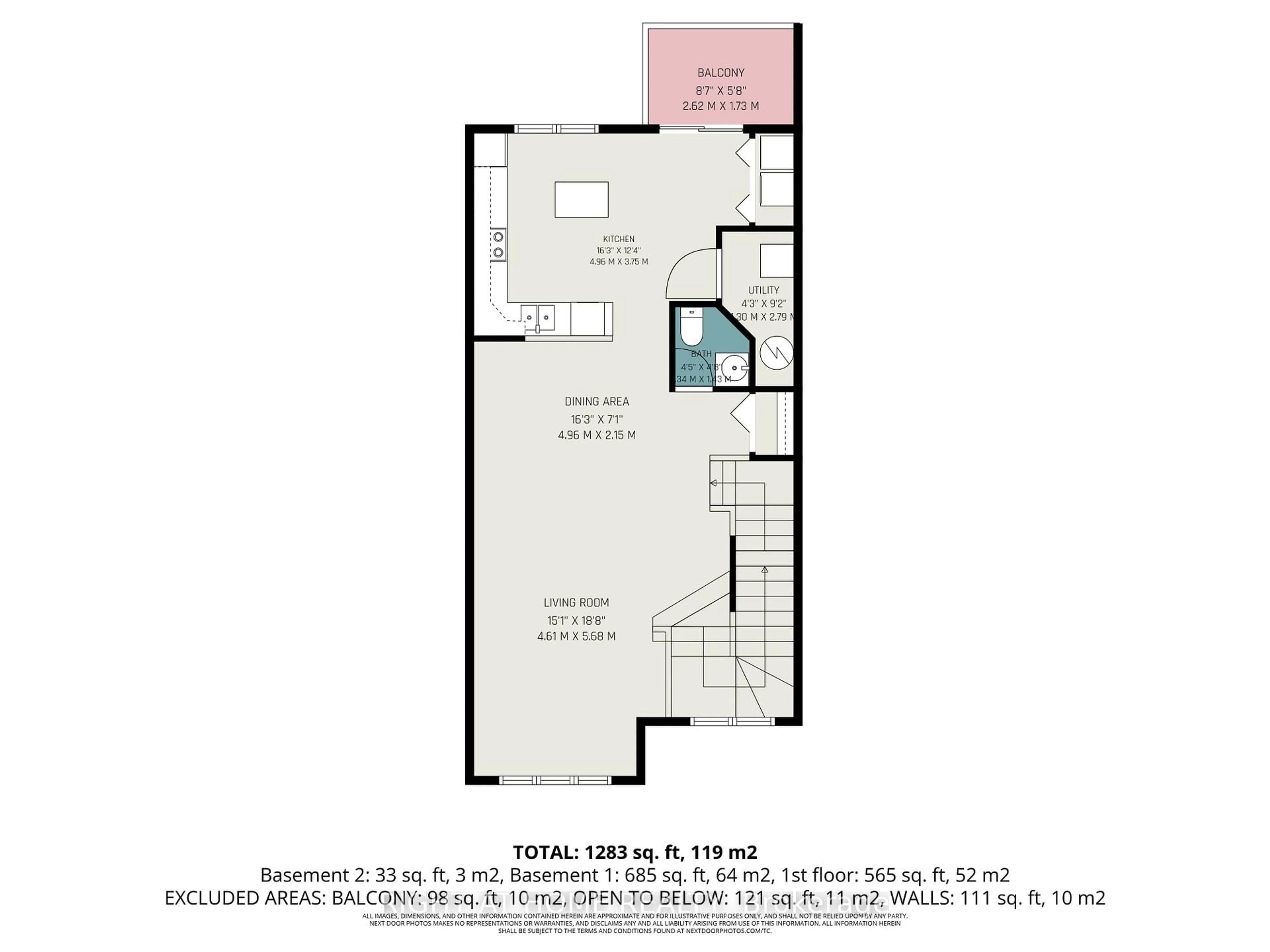 Floor plan for 572 Reardon Private #7, Ottawa Ontario K1V 2K9