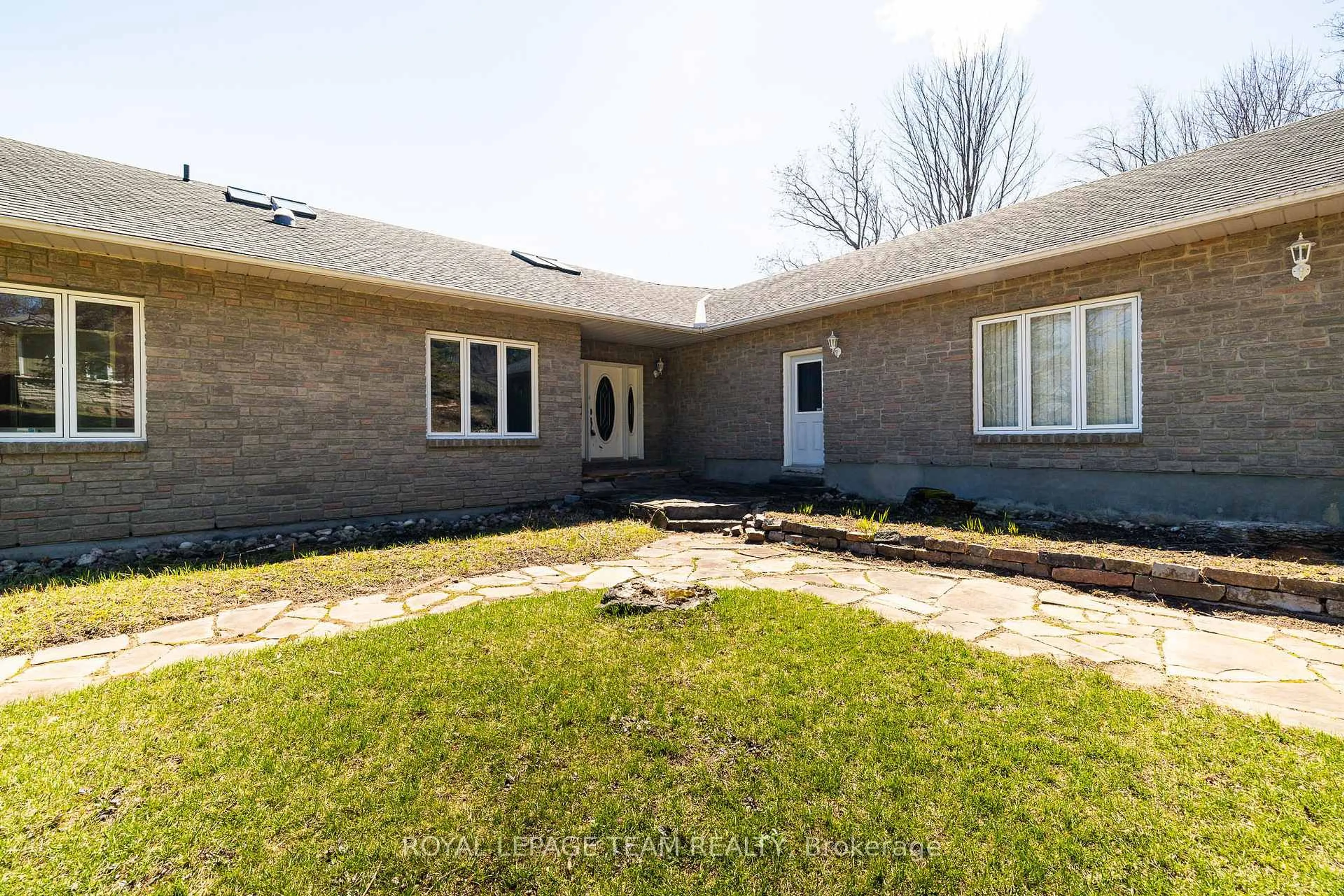 Home with brick exterior material, street for 605 Big Rideau North Shore Rd, Perth Ontario K7H 3C5