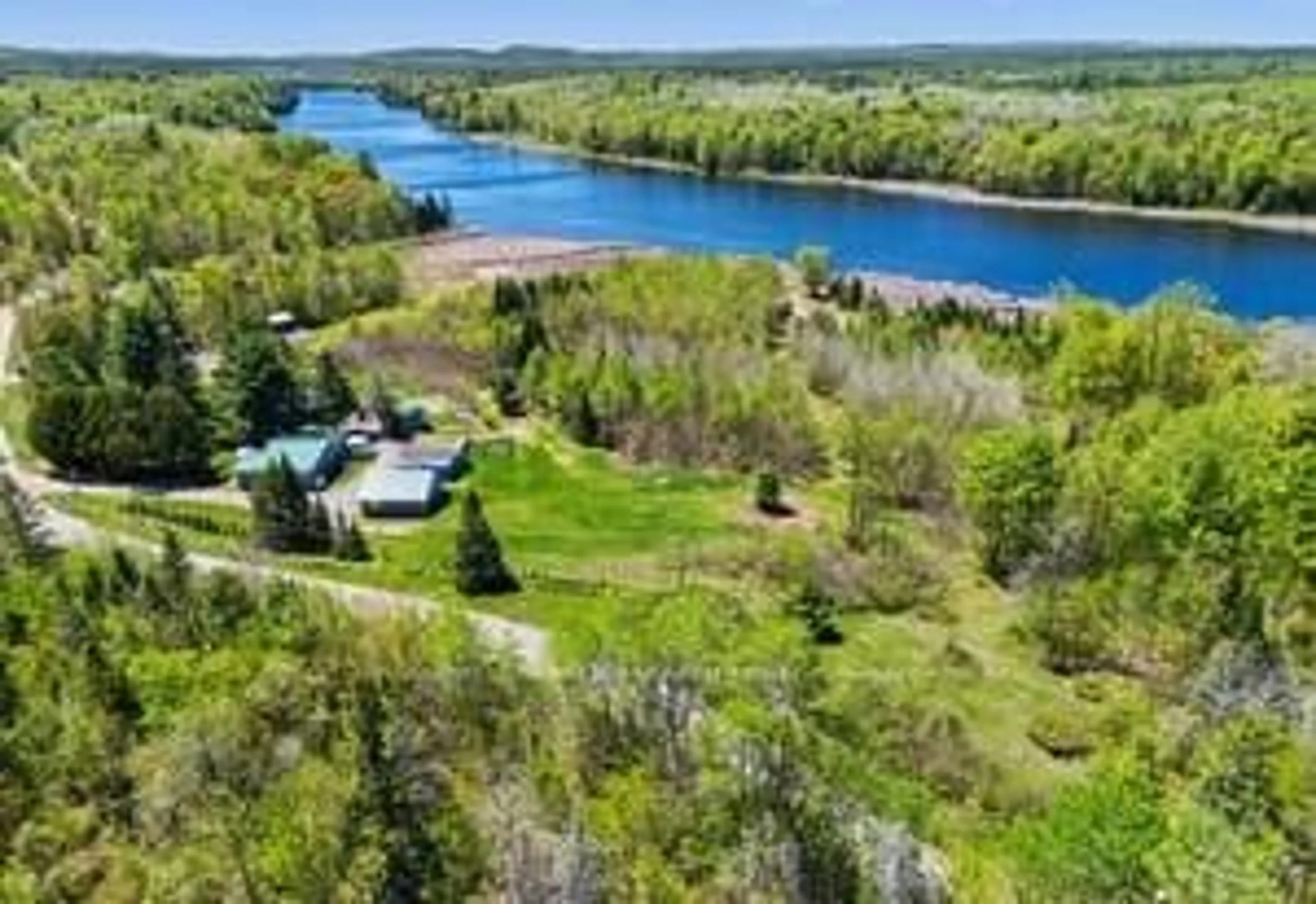 A pic from outside/outdoor area/front of a property/back of a property/a pic from drone, water/lake/river/ocean view for 659 Stones Lake Rd, Calabogie Ontario K0J 1H0