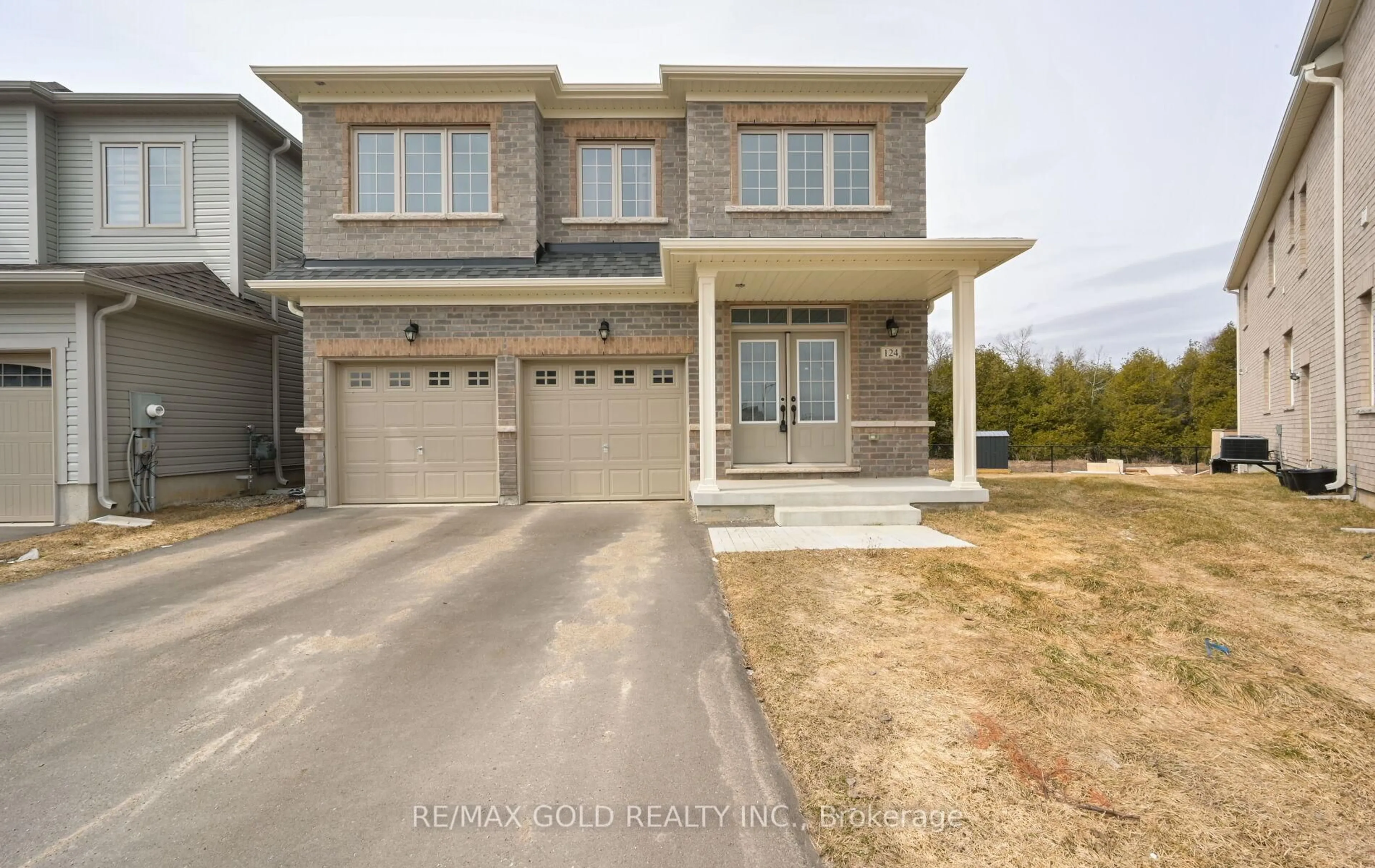 Home with brick exterior material, street for 124 LIMESTONE Lane, Shelburne Ontario L9V 3Y4