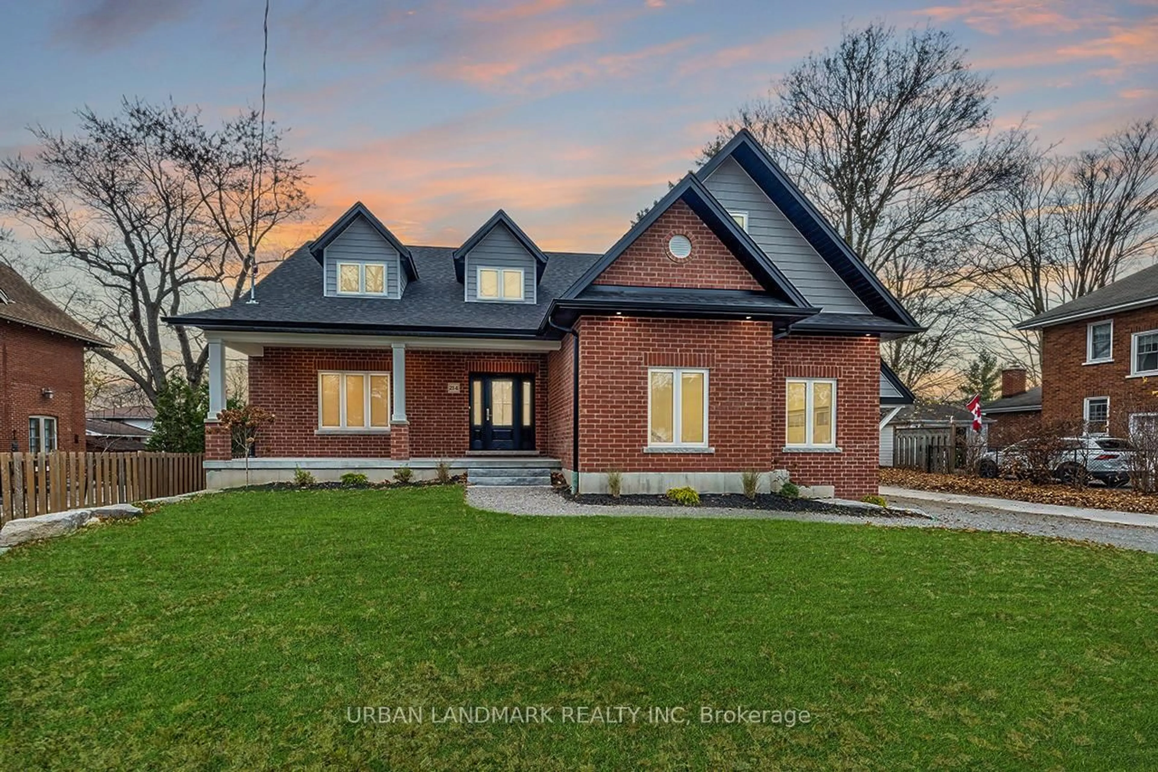 Home with brick exterior material, unknown for 214 Aberdeen Ave, Peterborough Ontario K9H 3Y1