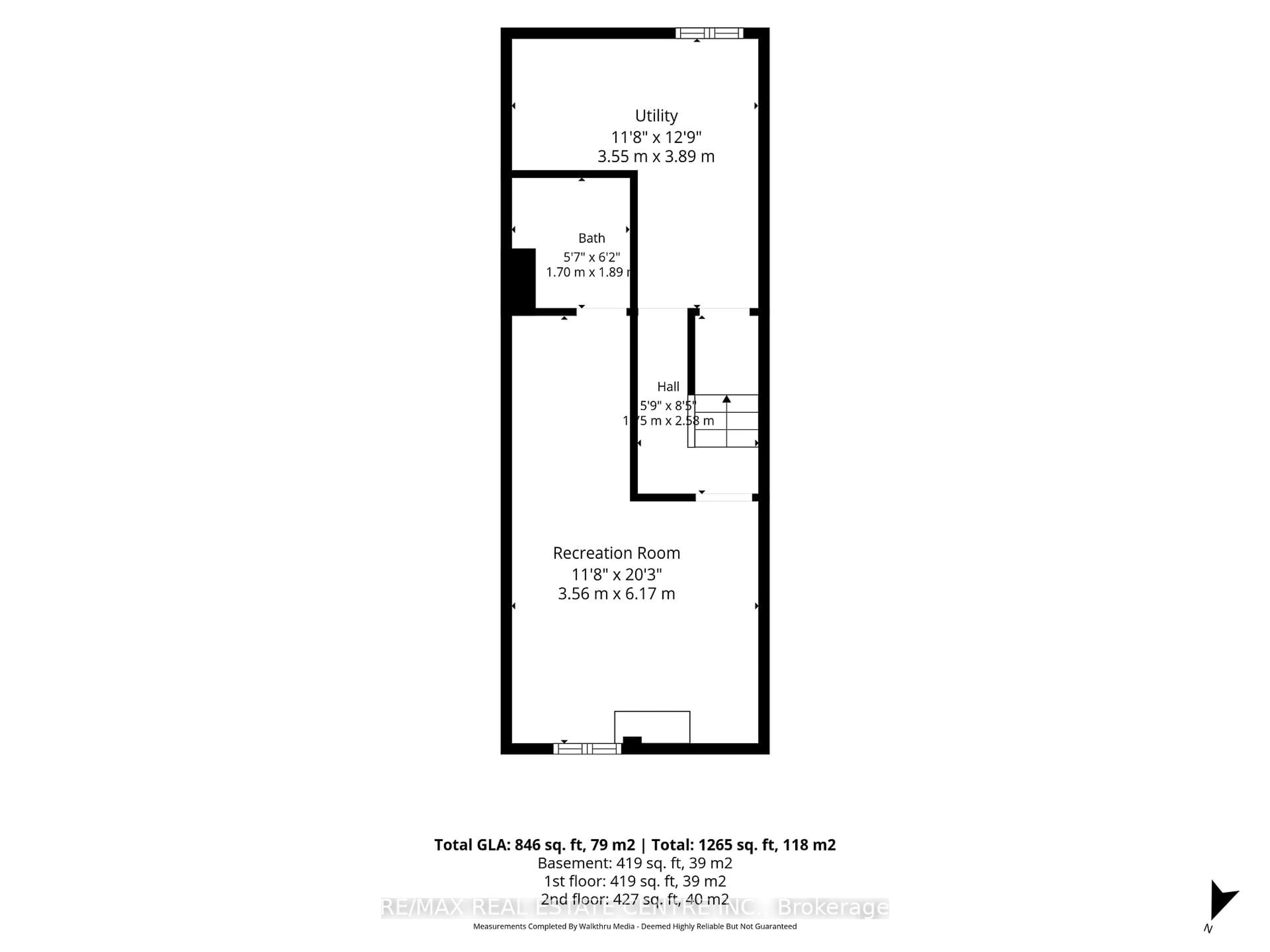 Floor plan for 71D Wellesley Cres #D, London East Ontario N5V 1J6