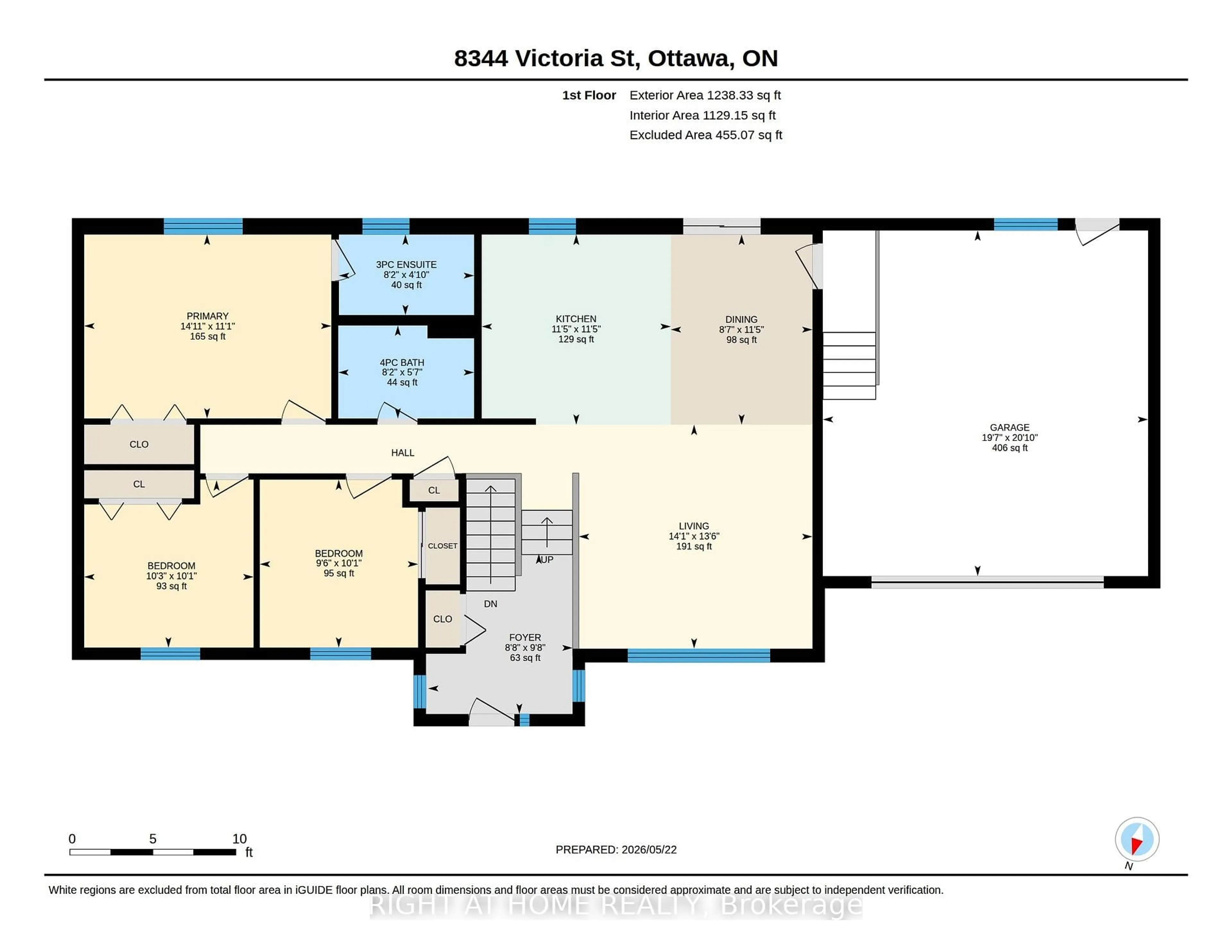Floor plan for 8344 Victoria St, Metcalfe Ontario K0A 2P0