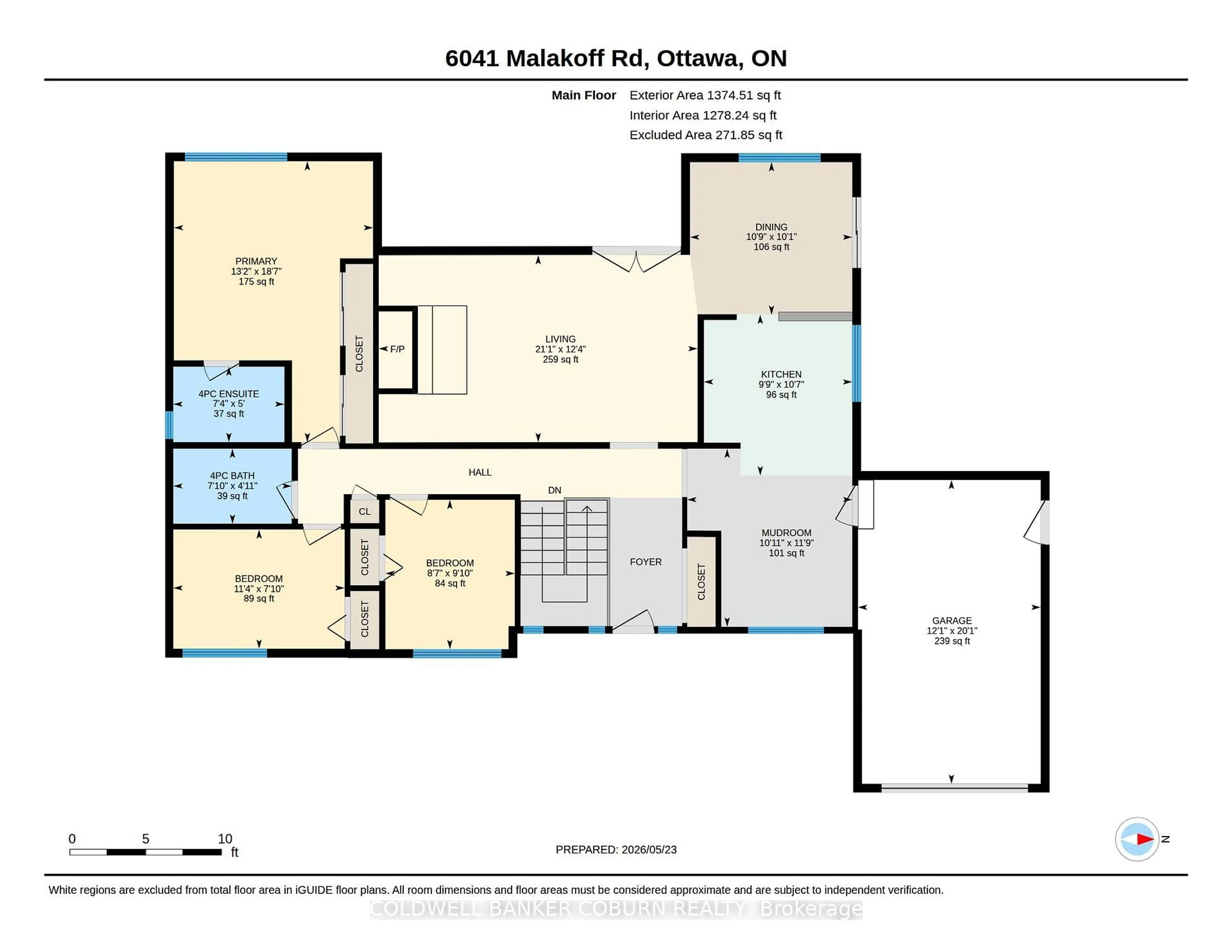 Floor plan for 6041 Malakoff Rd, Richmond Ontario K0A 2Z0