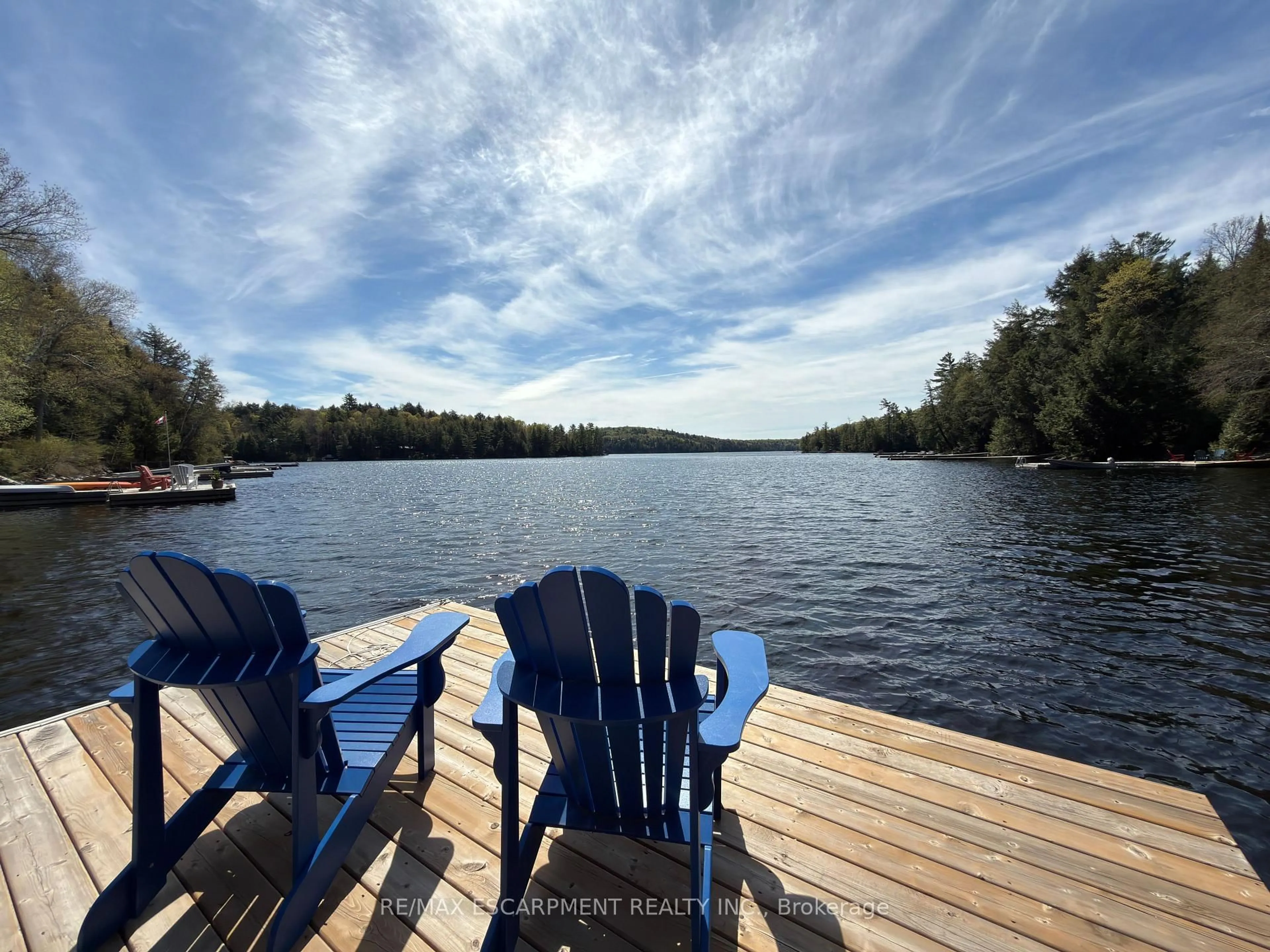 Patio, water/lake/river/ocean view for 2787 Watts Rd, Dysart et al Ontario K0M 1S0
