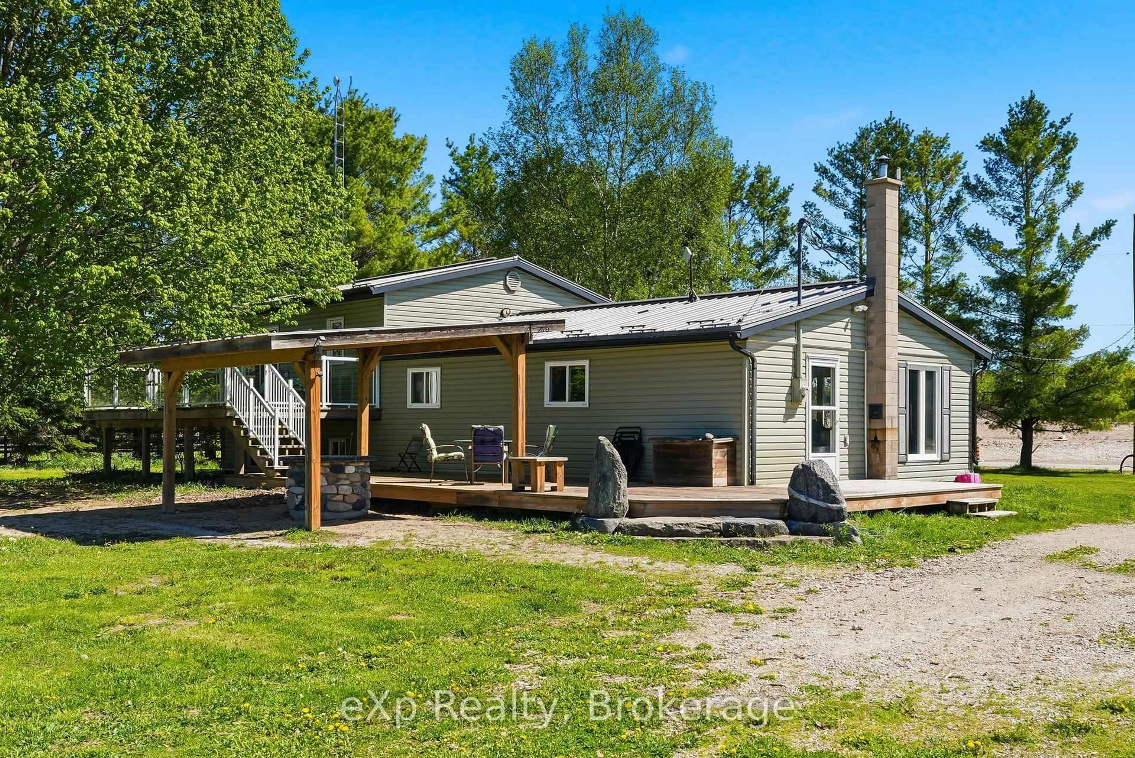 A pic from outside/outdoor area/front of a property/back of a property/a pic from drone, unknown for 174364 Mulock Rd, West Grey Ontario N0G 1S0