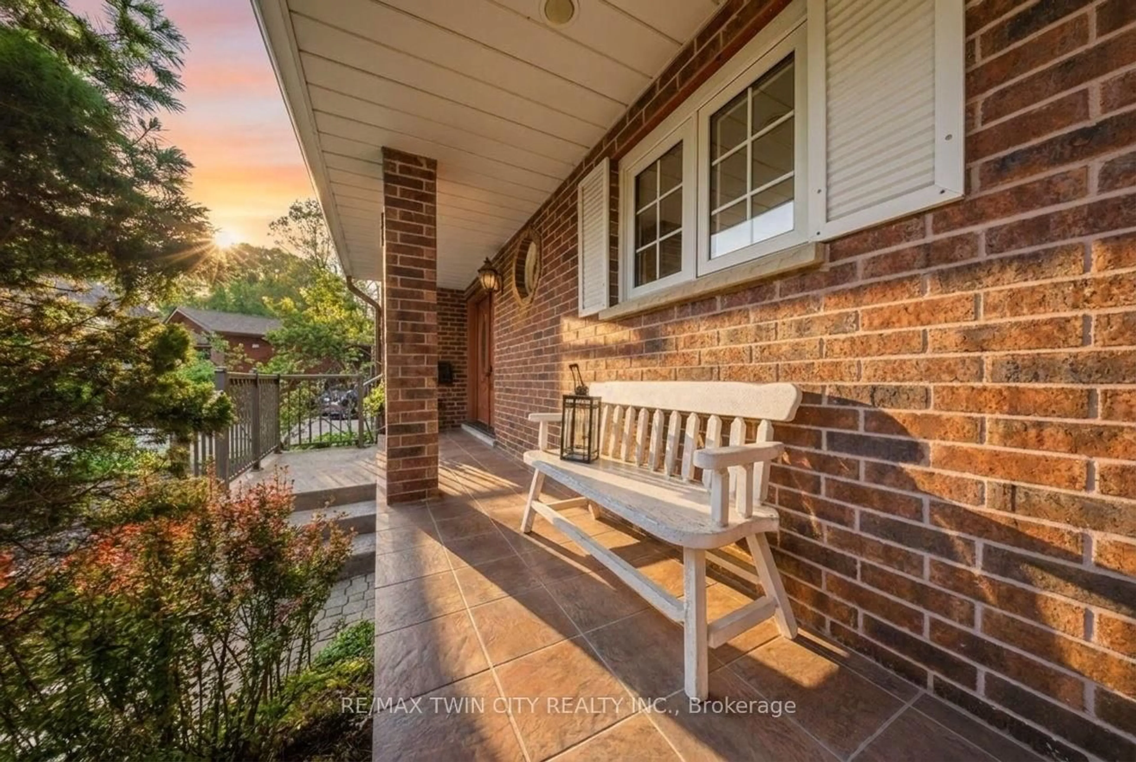 Home with brick exterior material, street for 10 Riva Rdge, Brantford Ontario N3P 1R9
