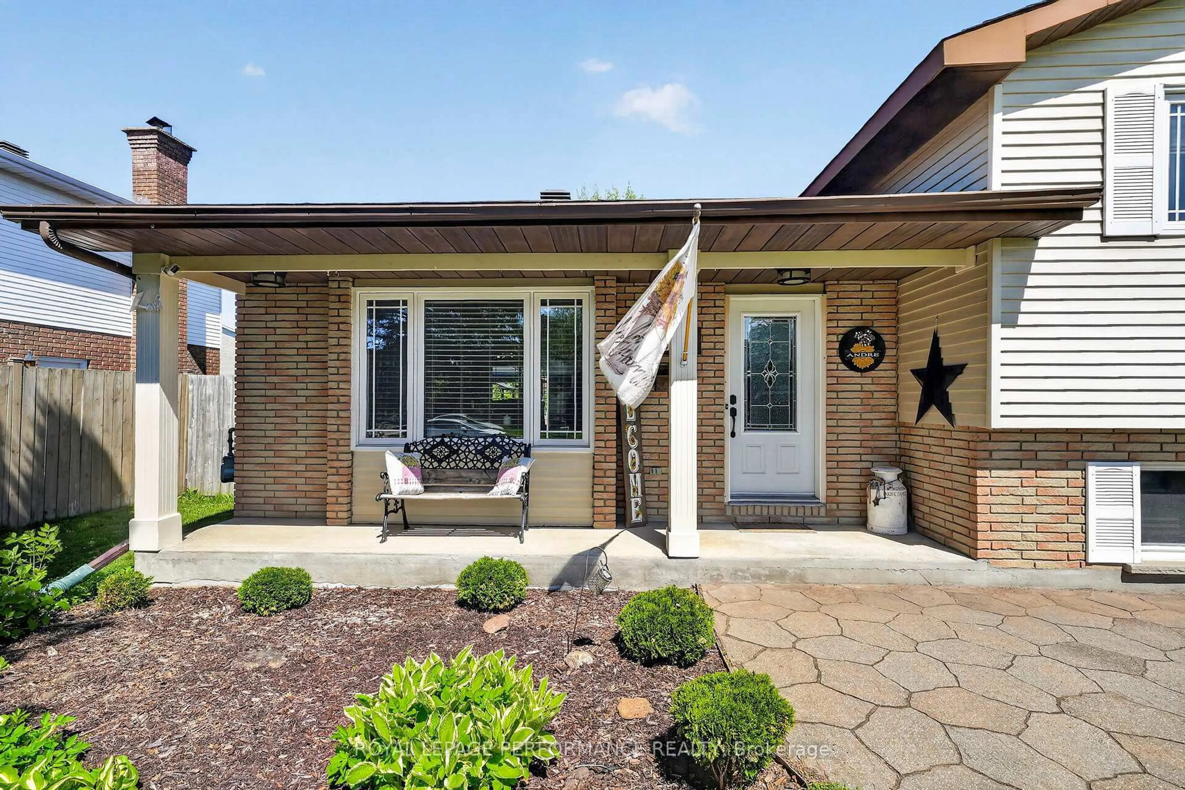 Home with brick exterior material, street for 1321 Lochiel St, Cornwall Ontario K6H 6N5