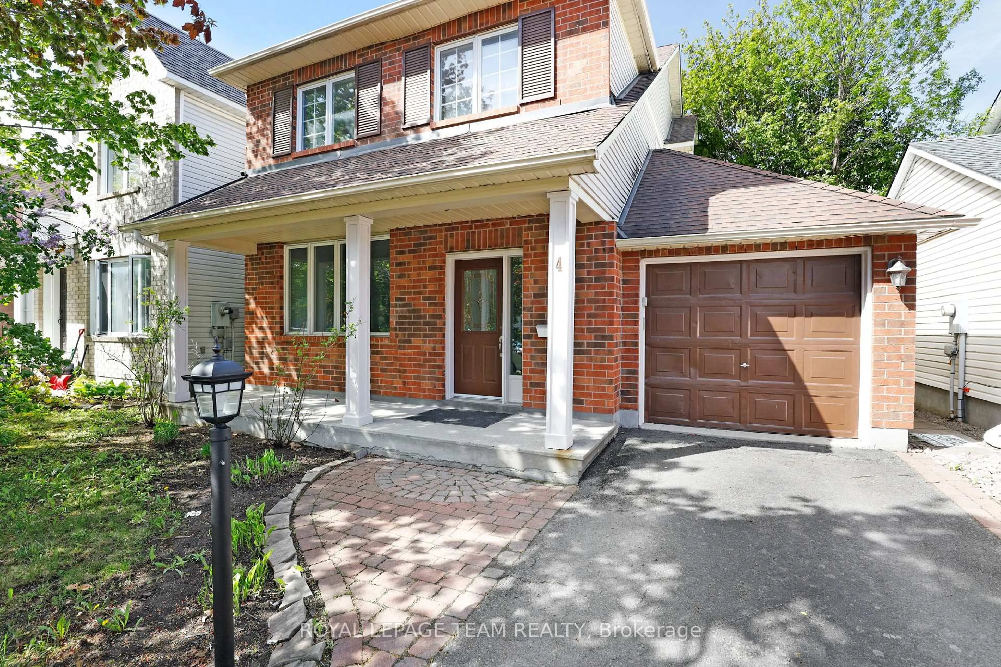 Home with brick exterior material, street for 4 Windhurst Dr, Ottawa Ontario K2G 6G7