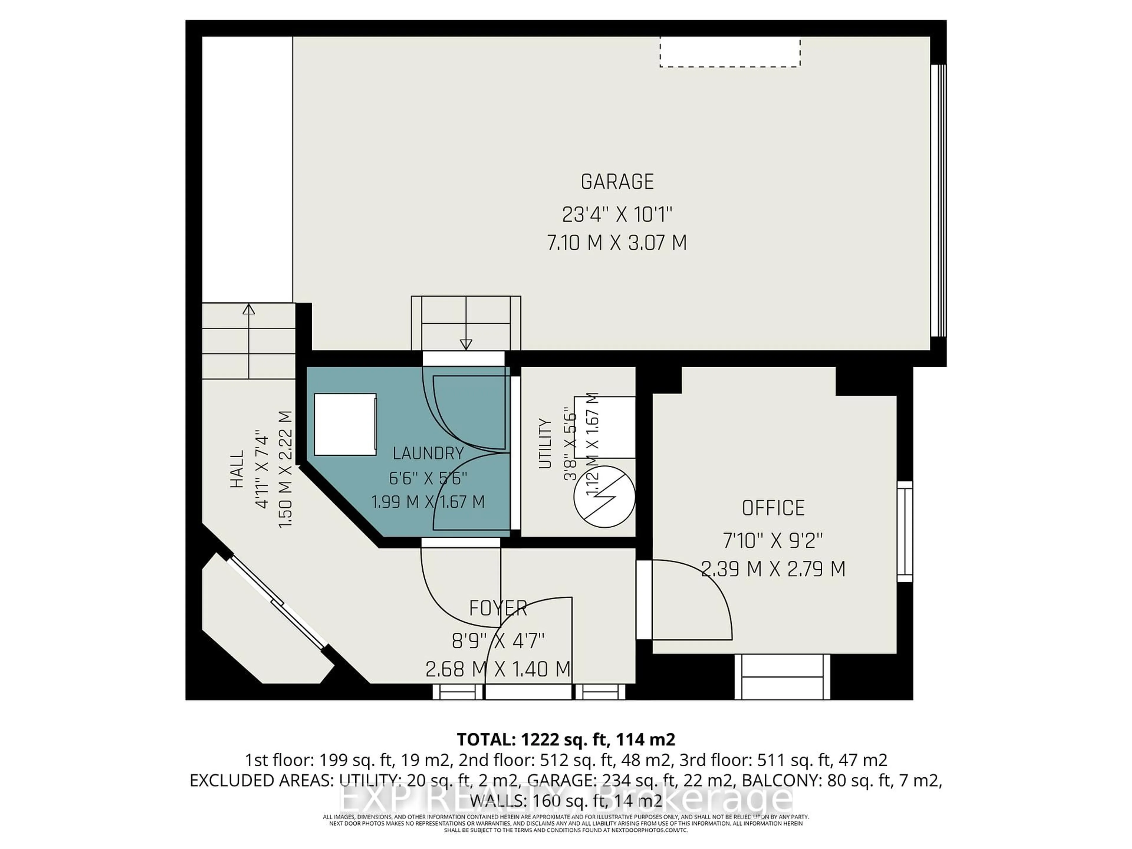 Floor plan for 28 Streambank St, Kanata Ontario K2M 0J8
