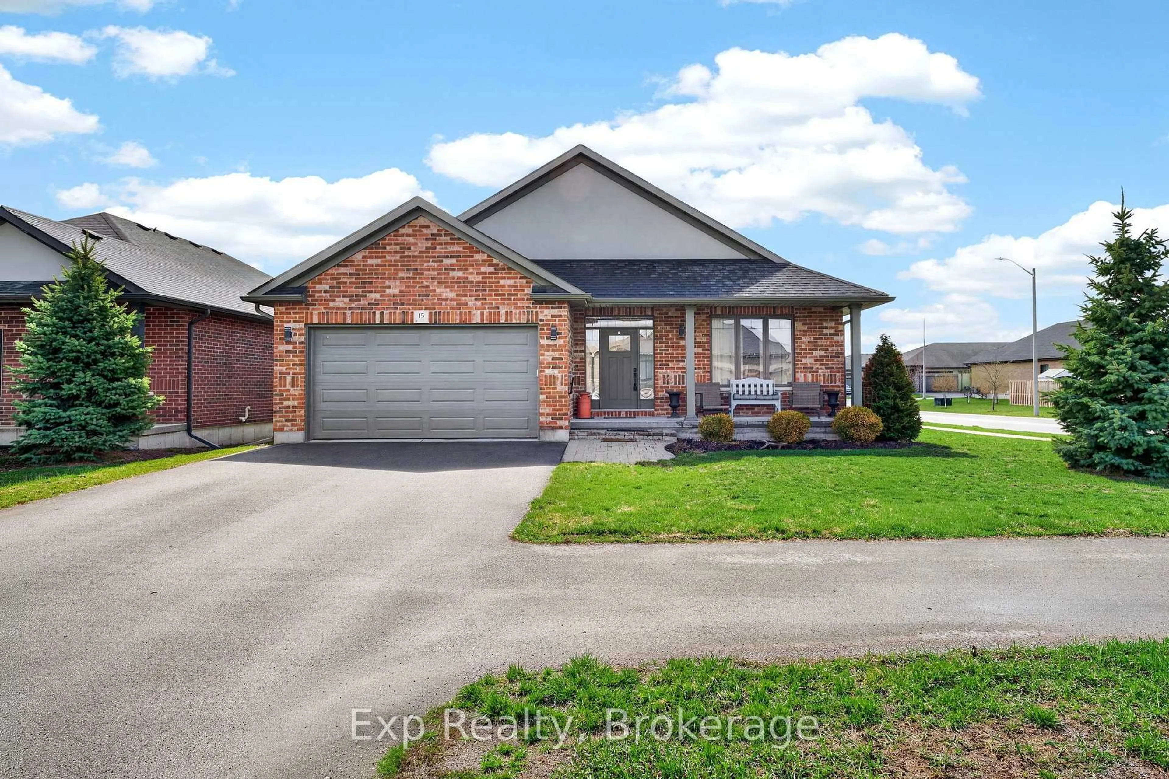 Home with brick exterior material, street for 15 Kempton Ave, Belleville Ontario K8N 0E8