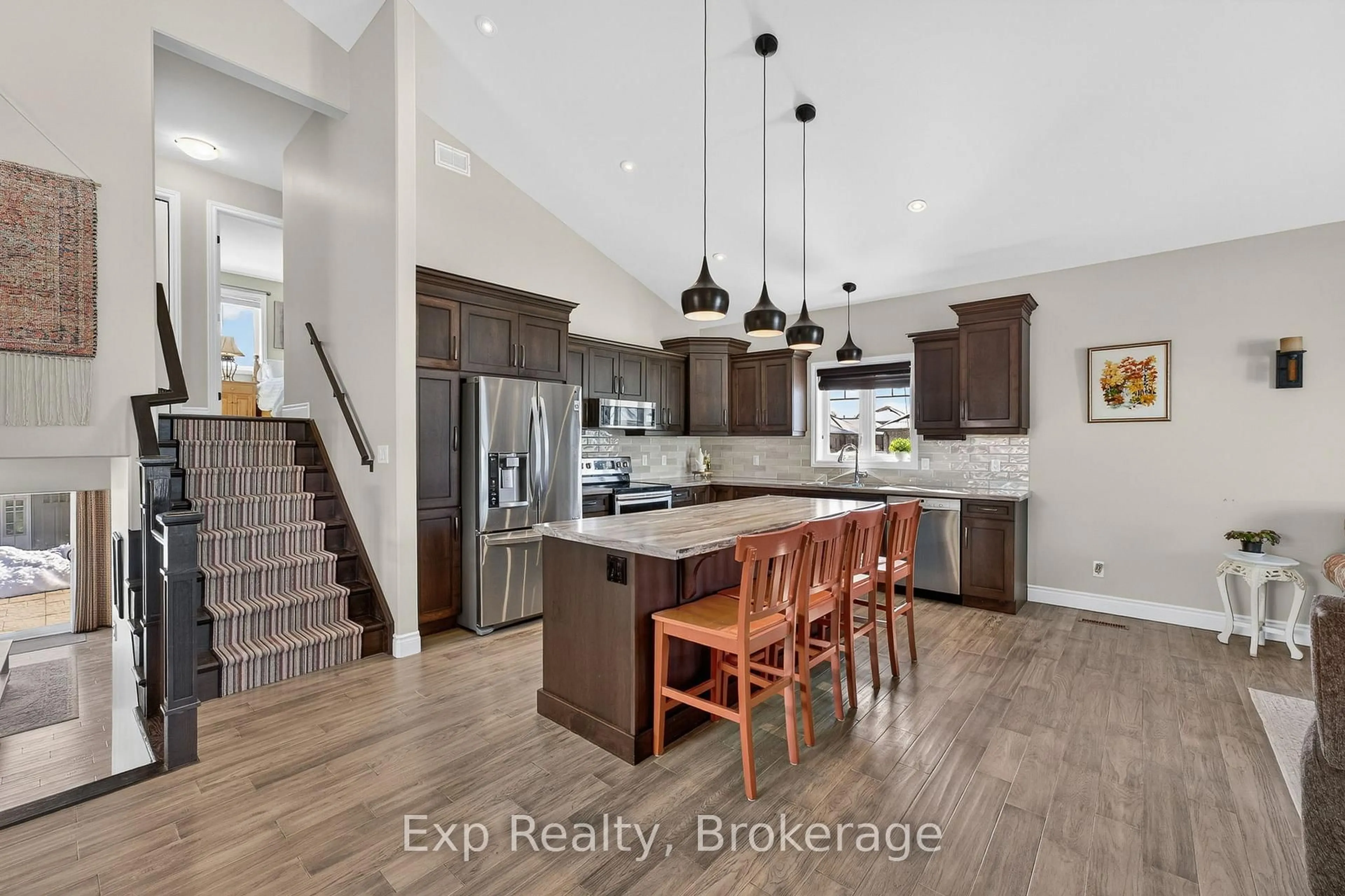 Open concept kitchen, unknown for 15 Kempton Ave, Belleville Ontario K8N 0E8