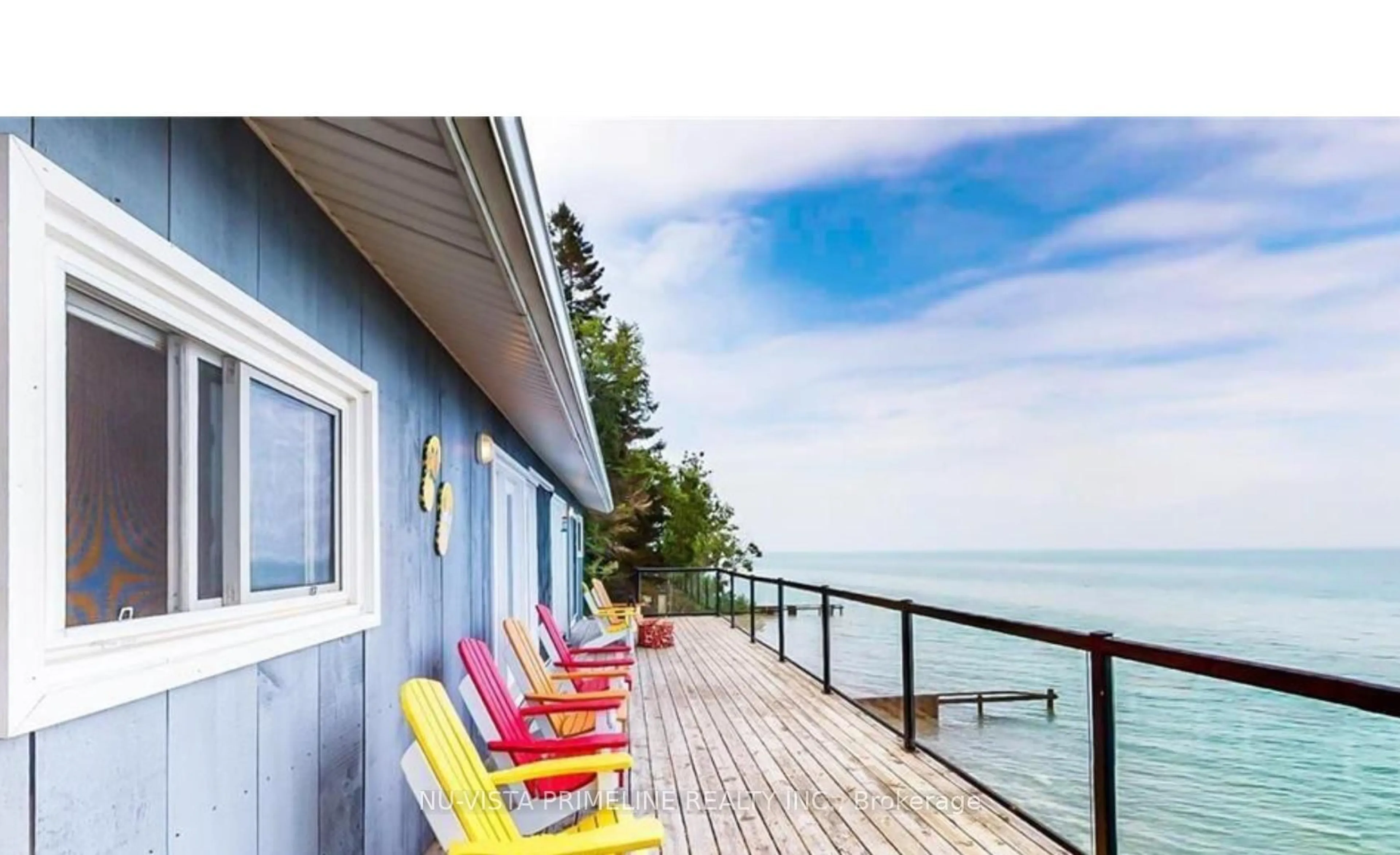Patio, water/lake/river/ocean view for 84437 A Sundown Crt, Ashfield-Colborne-Wawanosh Ontario N7A 3X9