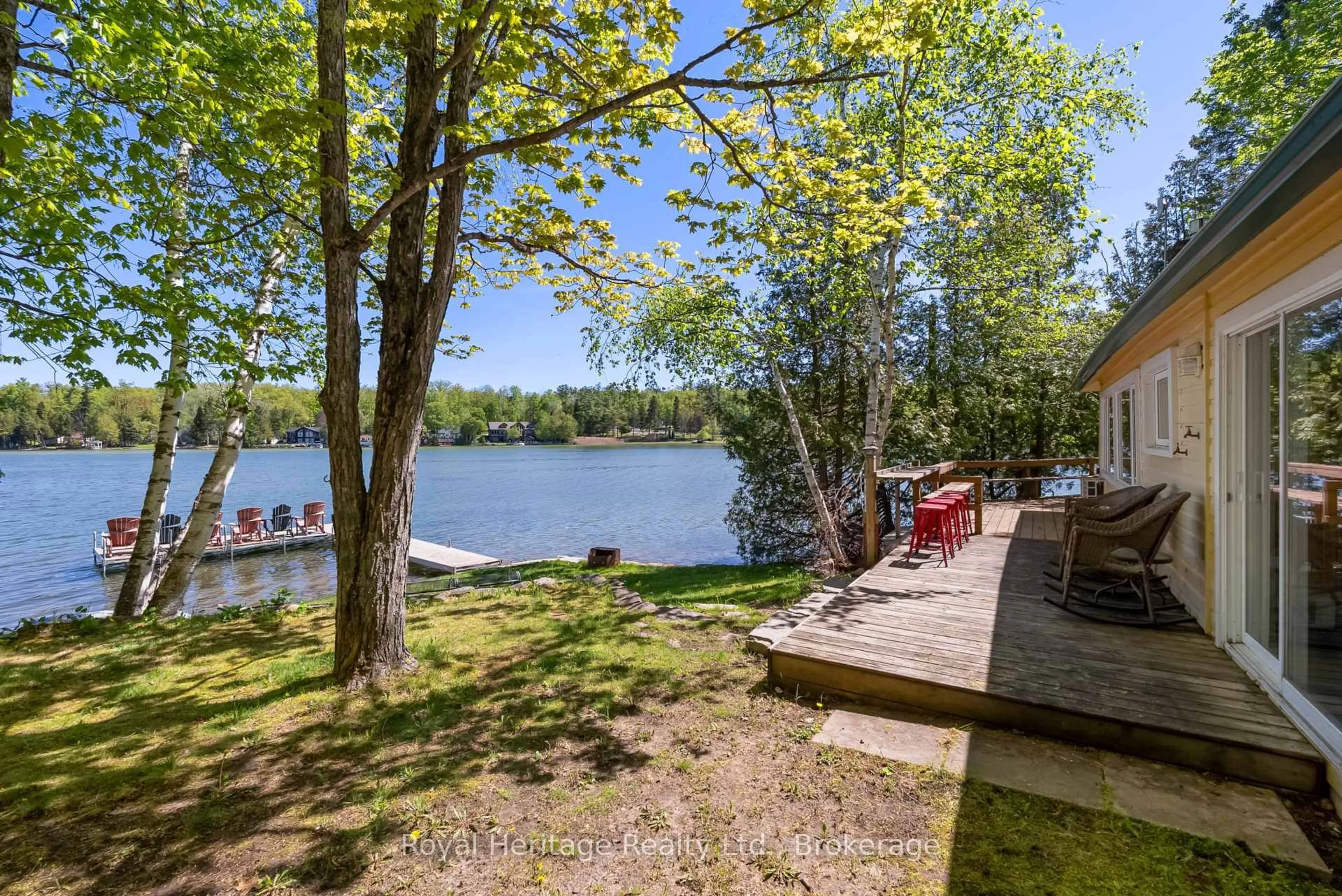 Patio, water/lake/river/ocean view for 1193 Lakehurst Rd, Trent Lakes Ontario K0L 1J0