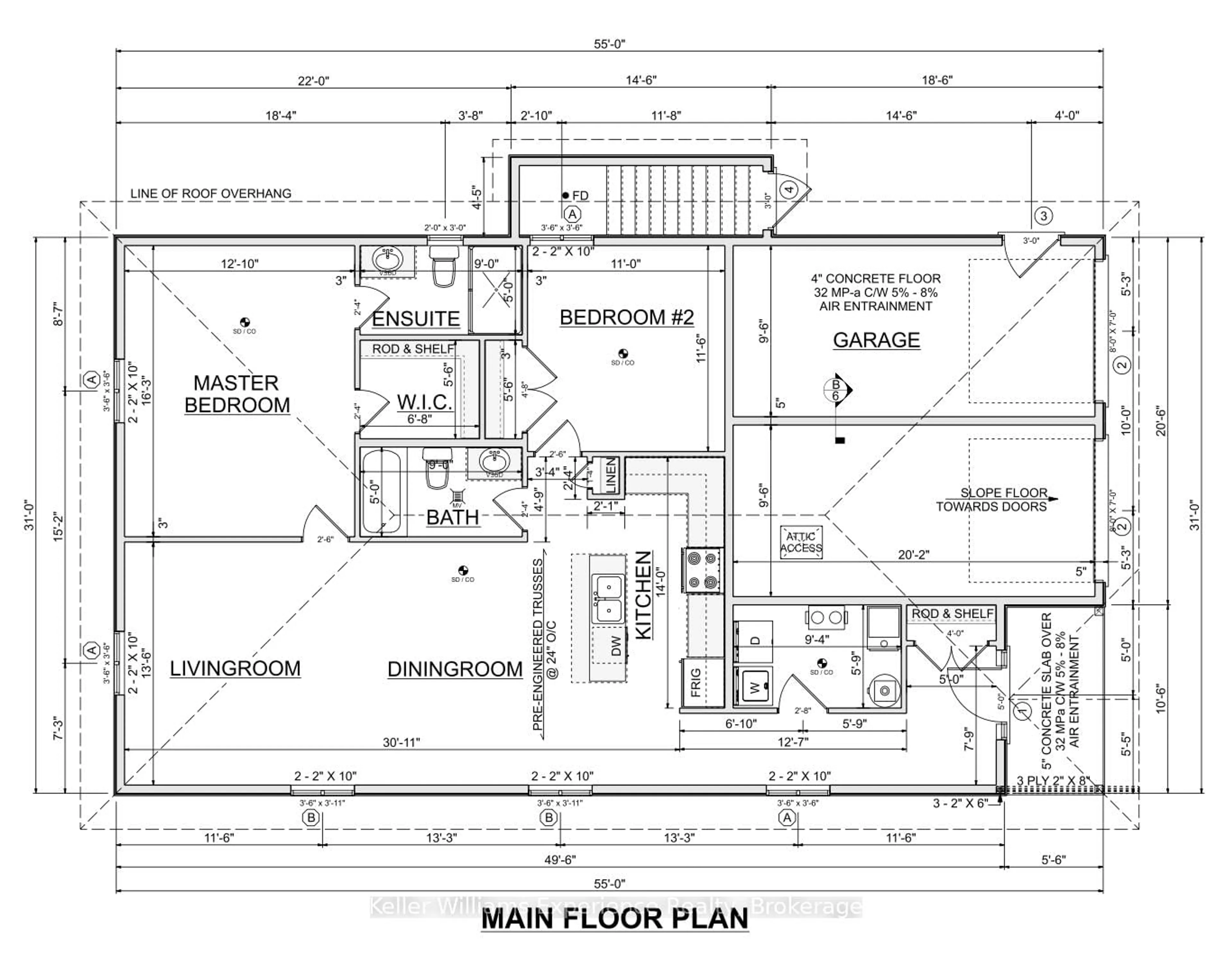 Floor plan for 342 Thompson St, Meaford Ontario N4L 1H6