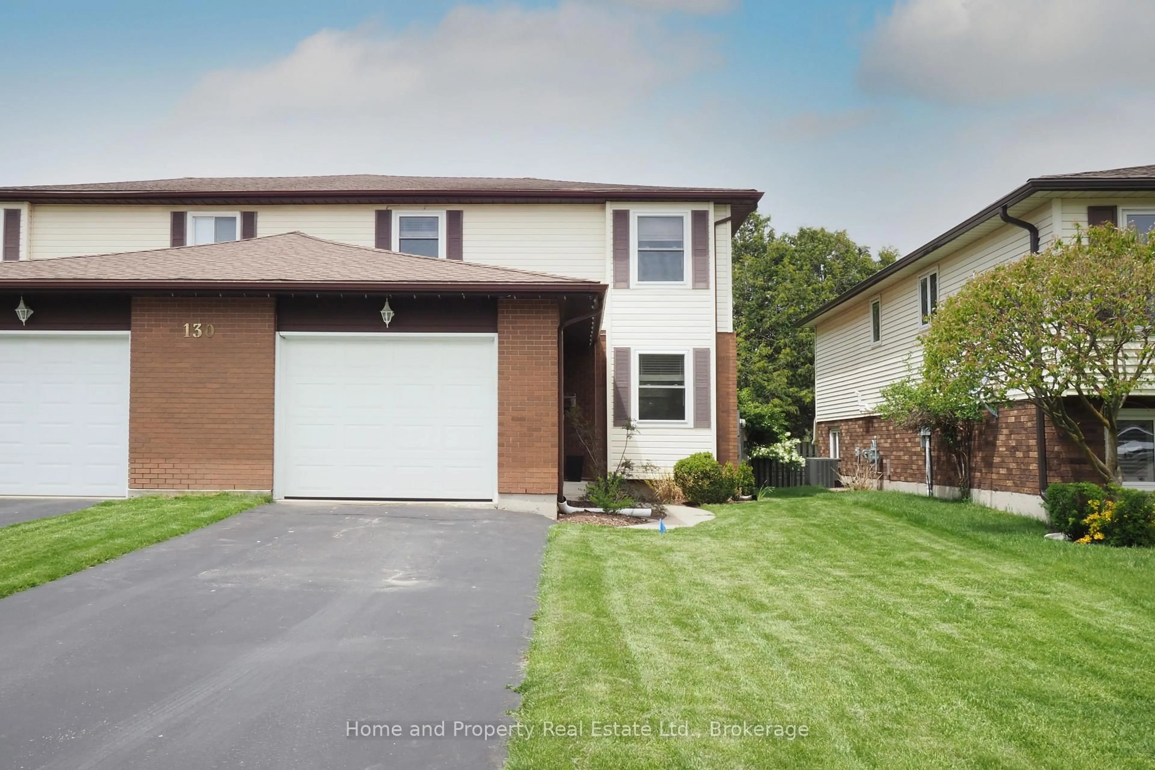 Home with vinyl exterior material, street for 130A Miller Cres, Minto Ontario N0G 2P0
