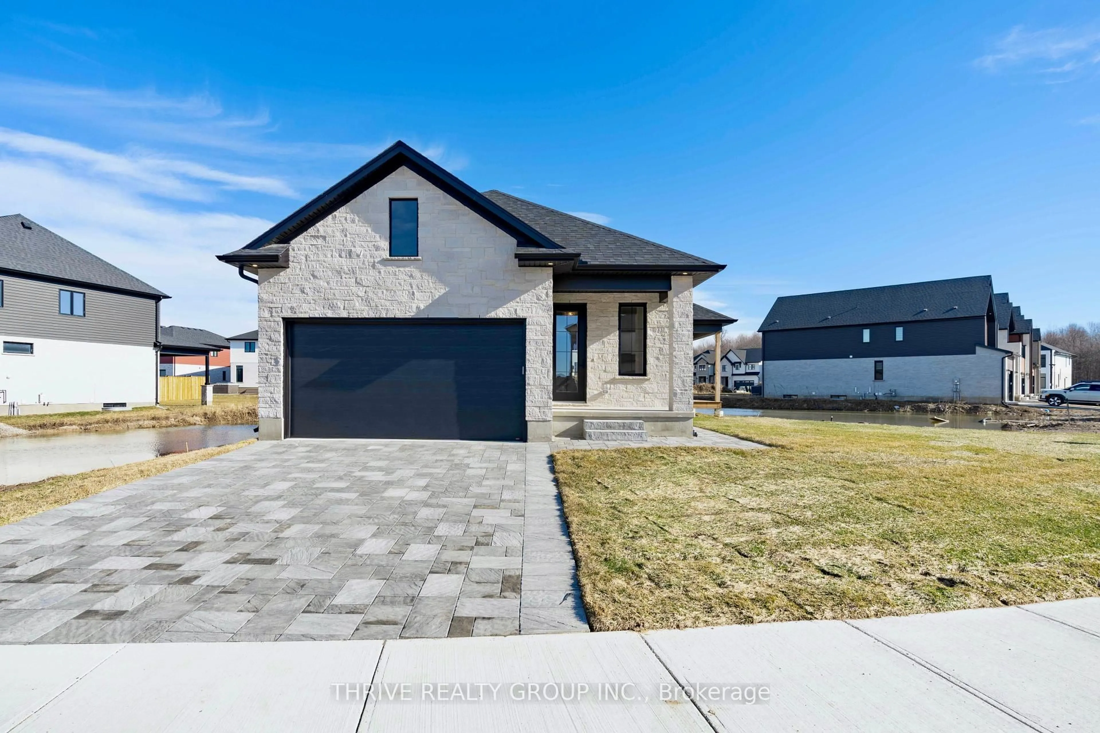 Home with brick exterior material, street for 3897 Big Leaf Tr, London South Ontario N6P 0J9