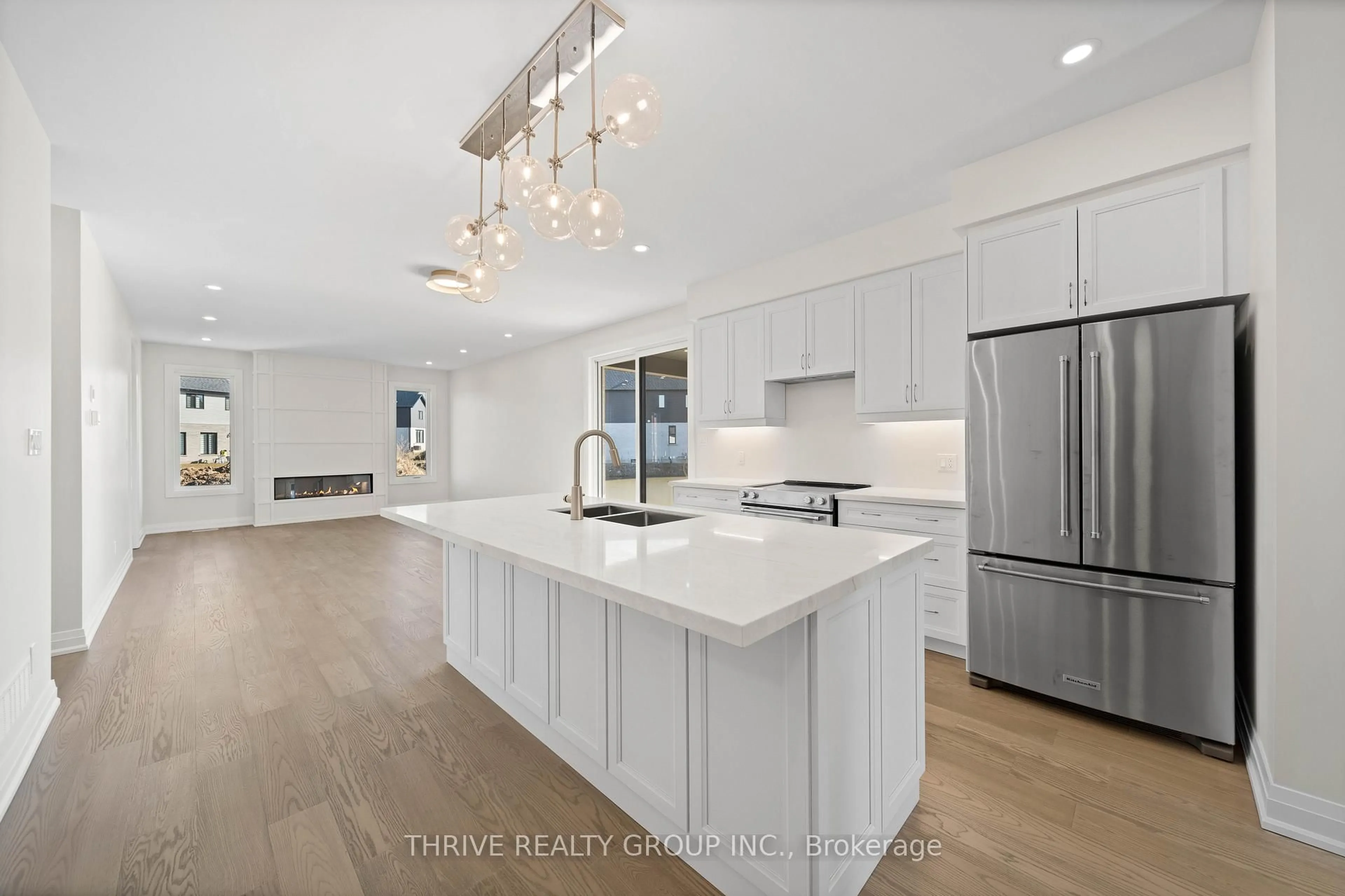 Open concept kitchen, unknown for 3897 Big Leaf Tr, London South Ontario N6P 0J9
