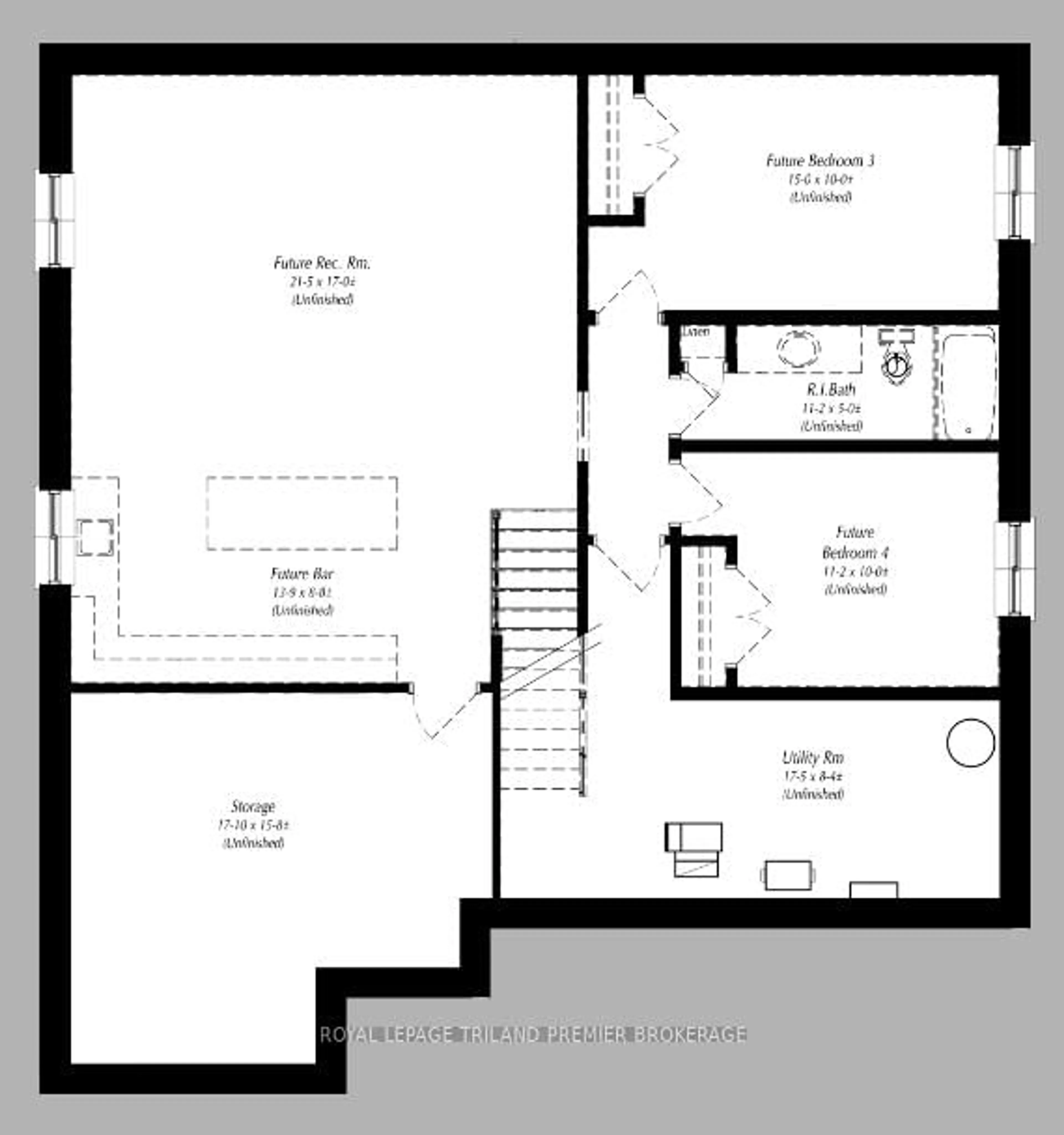 Floor plan for 108 DEARING Dr, South Huron Ontario N0M 1T0