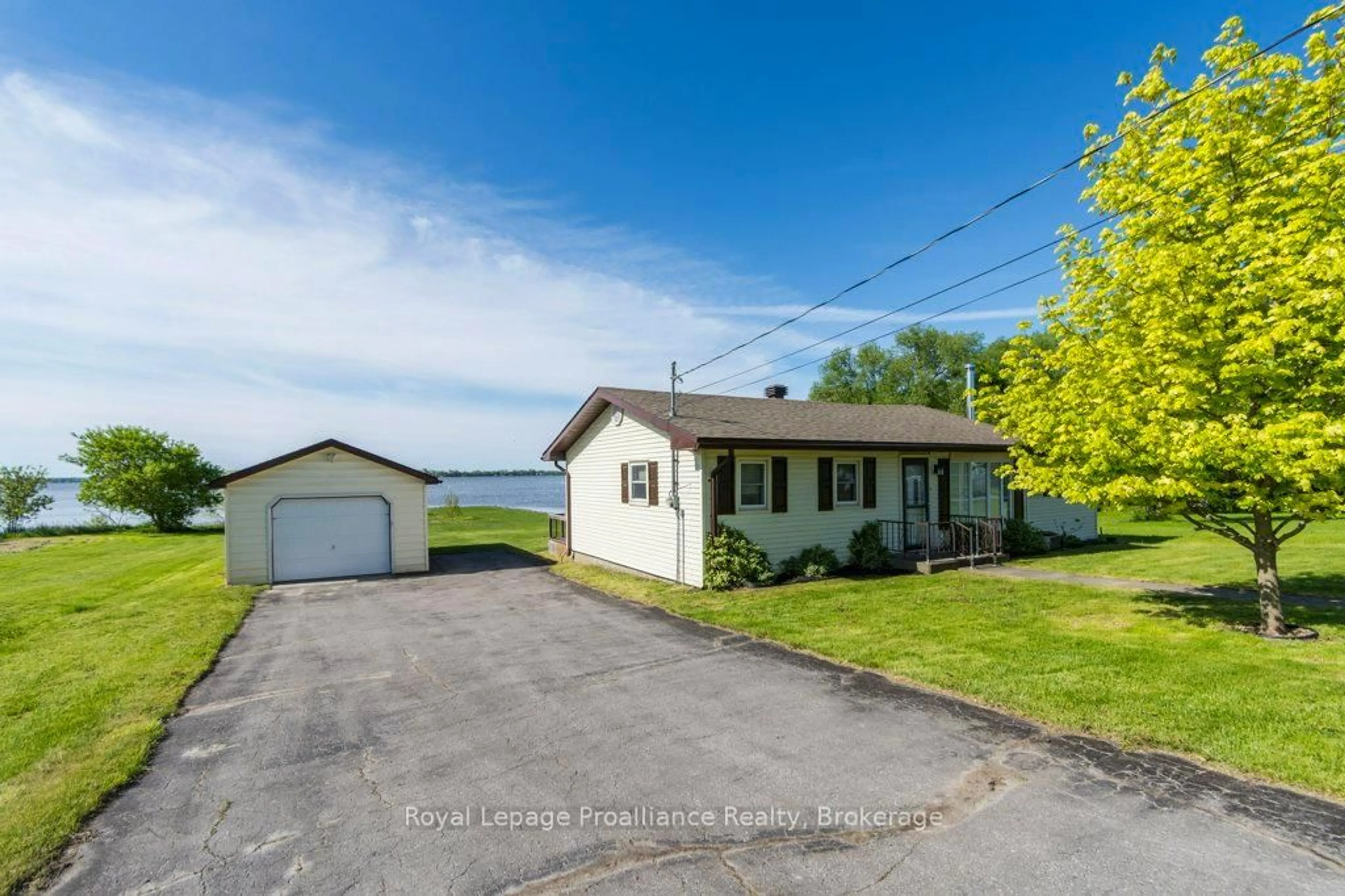 A pic from outside/outdoor area/front of a property/back of a property/a pic from drone, water/lake/river/ocean view for 85 Manley Dr, Belleville Ontario K8N 4Z4